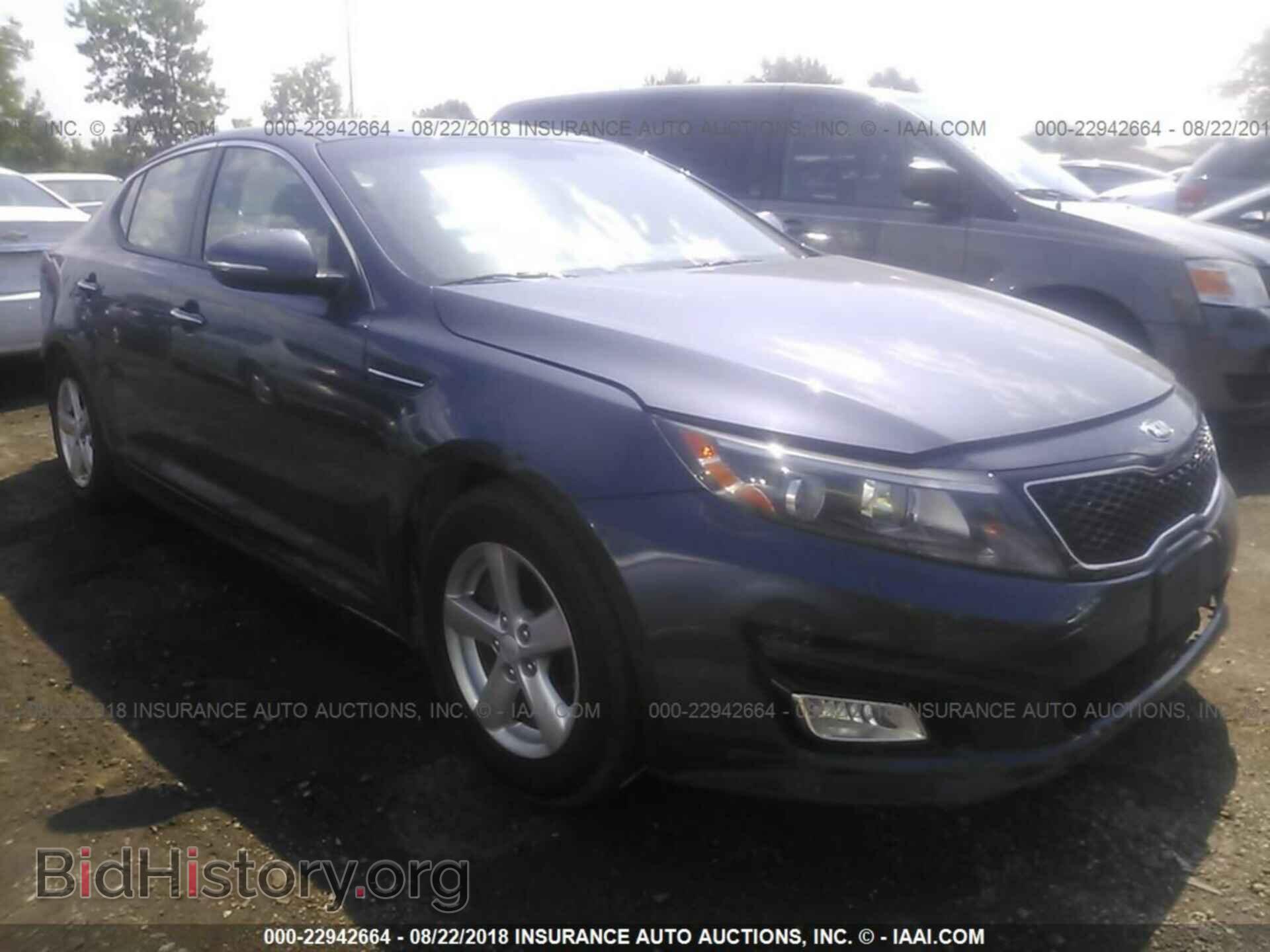 Фотография KNAGM4A76F5587190 - KIA OPTIMA 2015