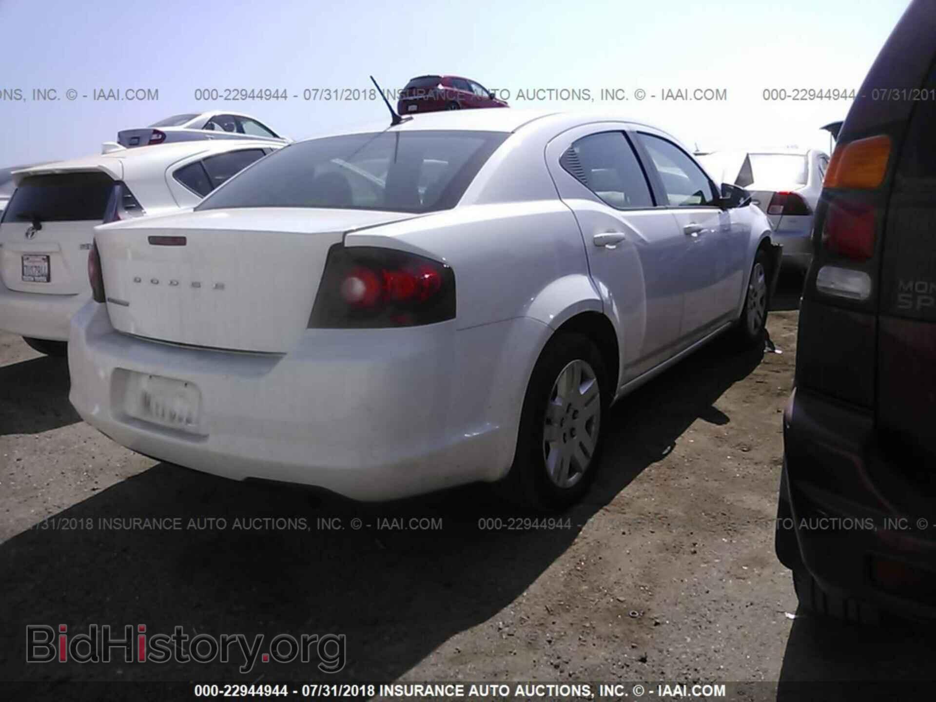2013 Dodge Avenger - VIN: 1C3CDZAB0DN610435 - Фото 4