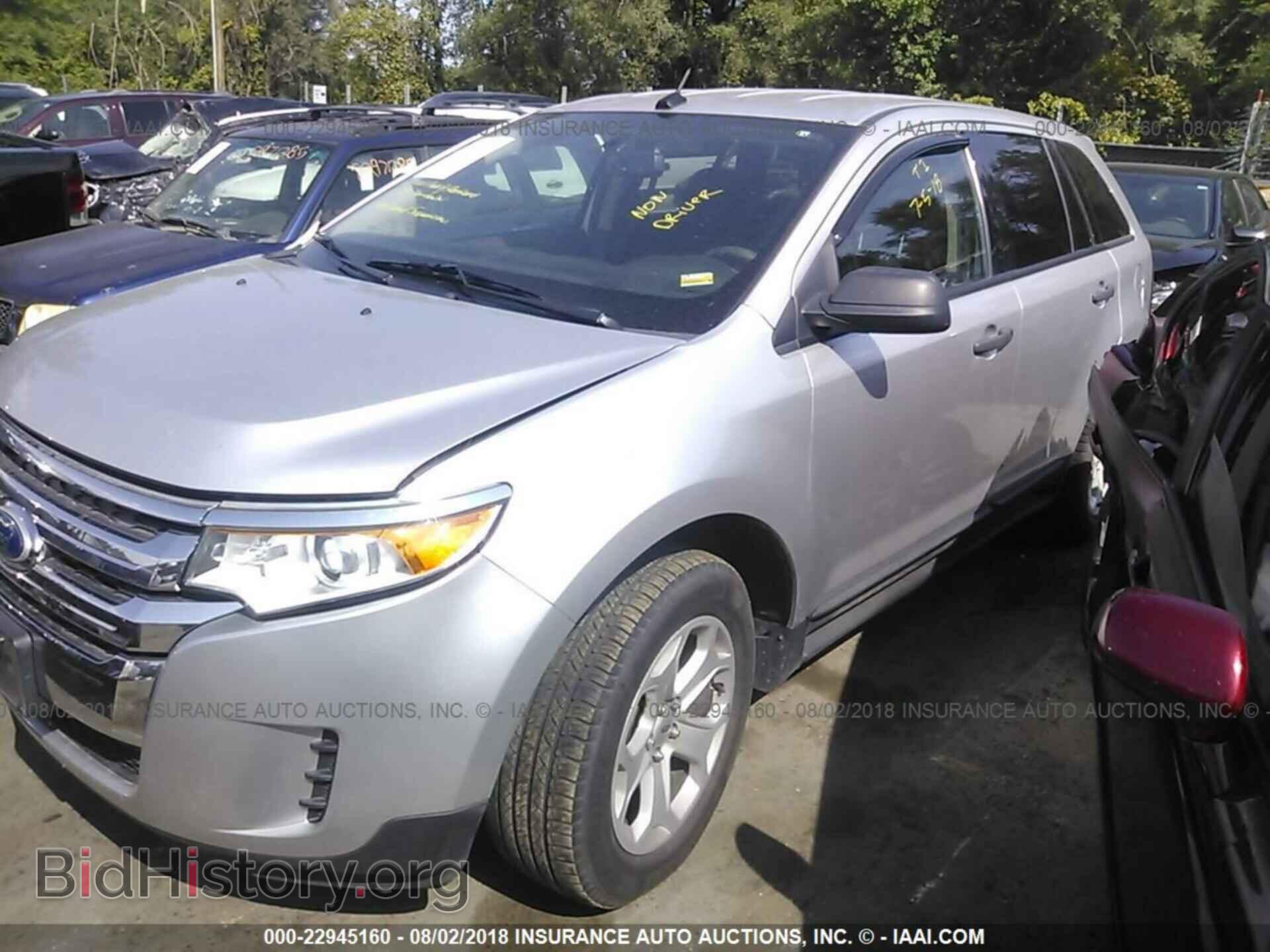 2013 Ford Edge - VIN: 2FMDK3G97DBA91205 - Фото 2