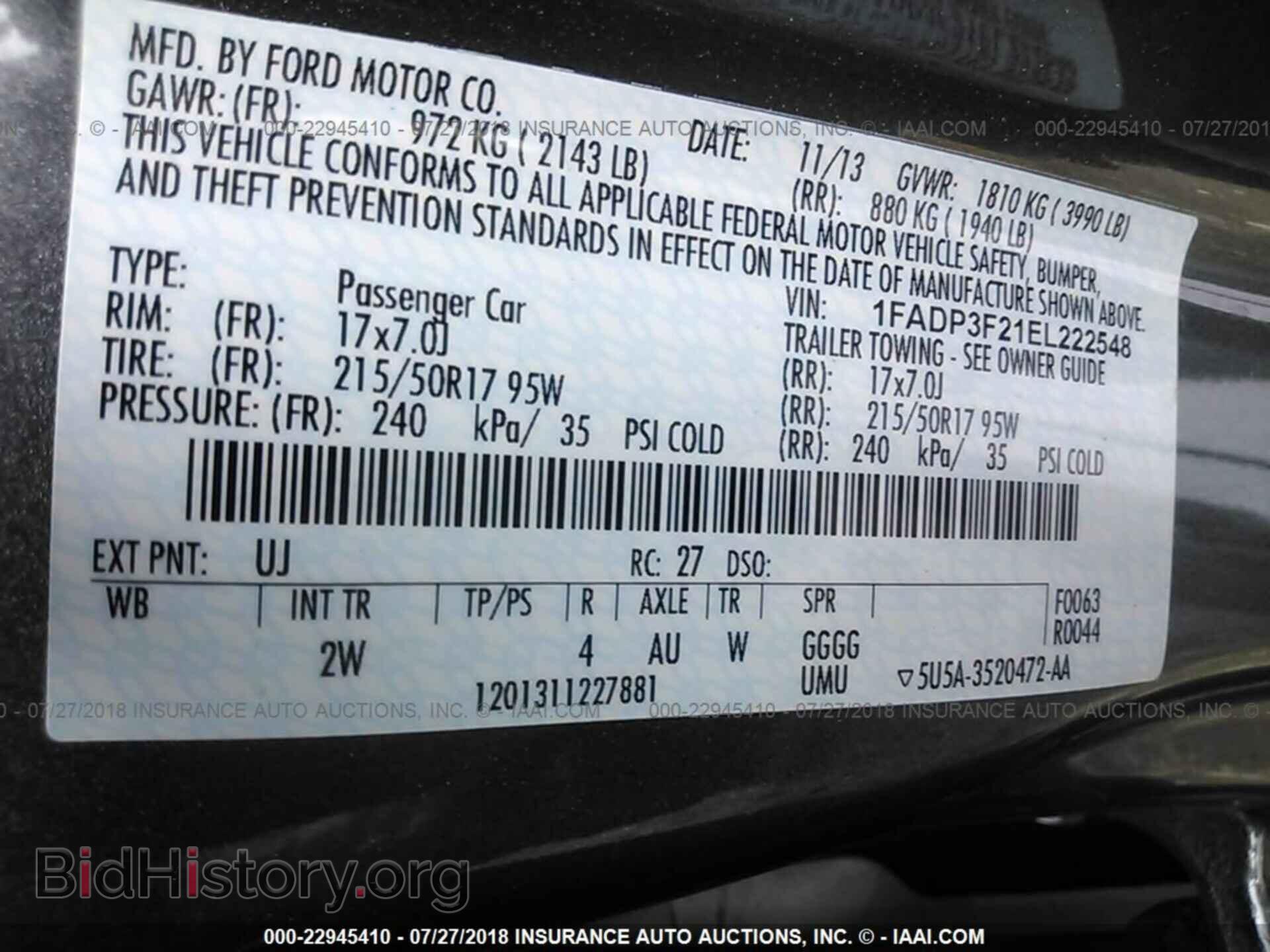 2014 Ford Focus - VIN: 1FADP3F21EL222548 - Photo 9