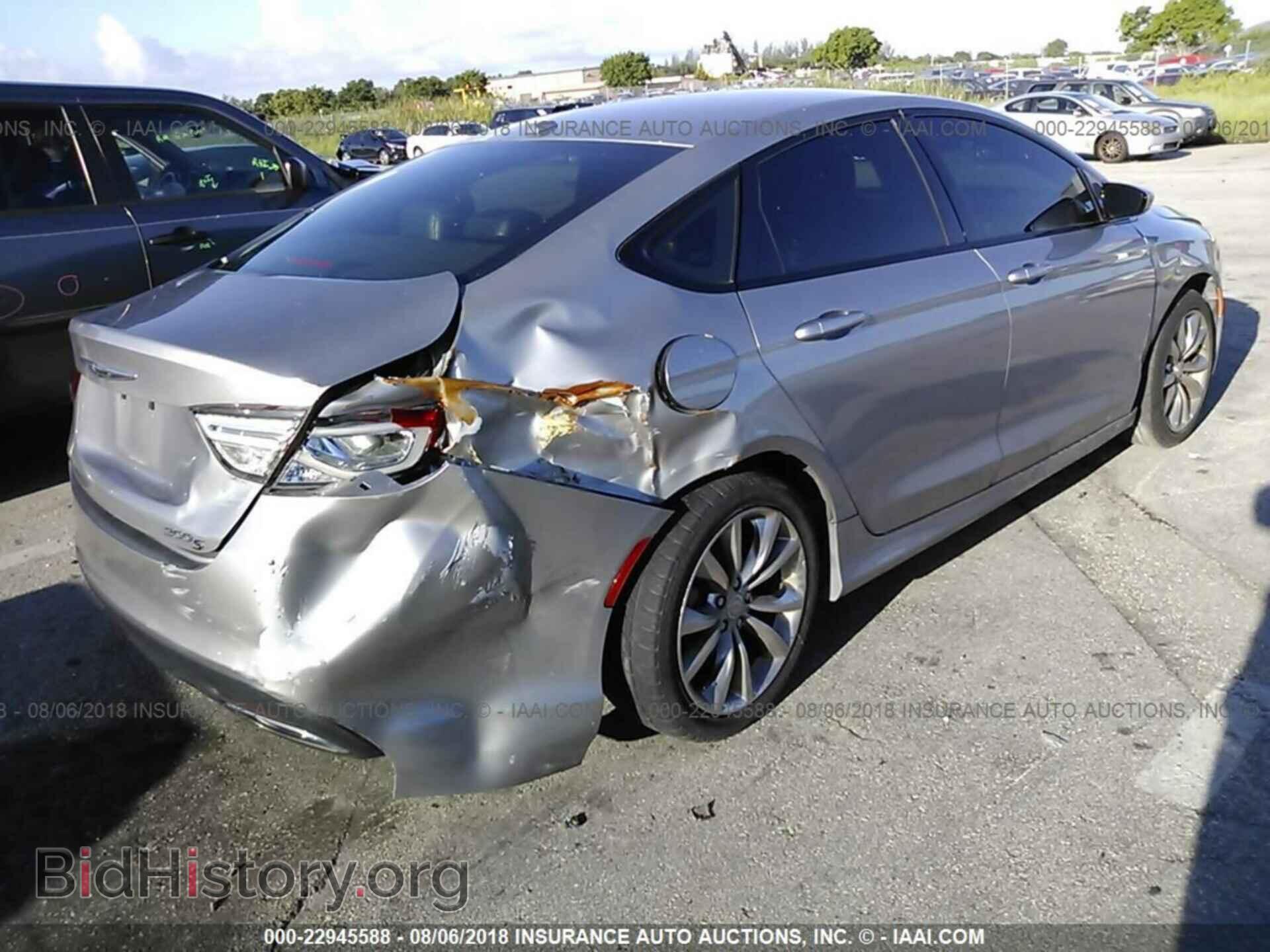 2015 Chrysler 200 - VIN: 1C3CCCBB6FN650343 - Фото 4