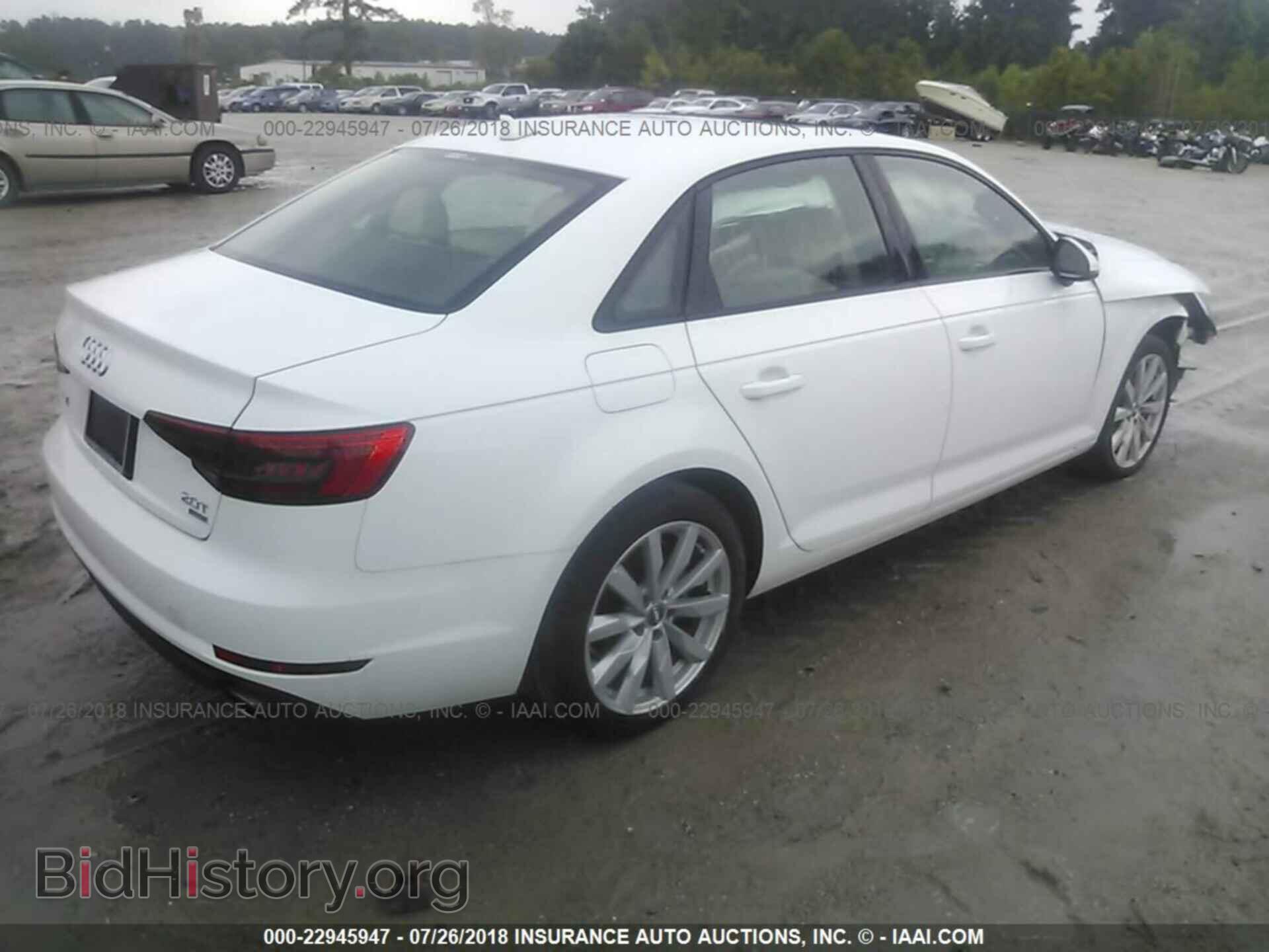 2017 AUDI A4 - VIN: WAUGMAF46HN042526 - Фото 4