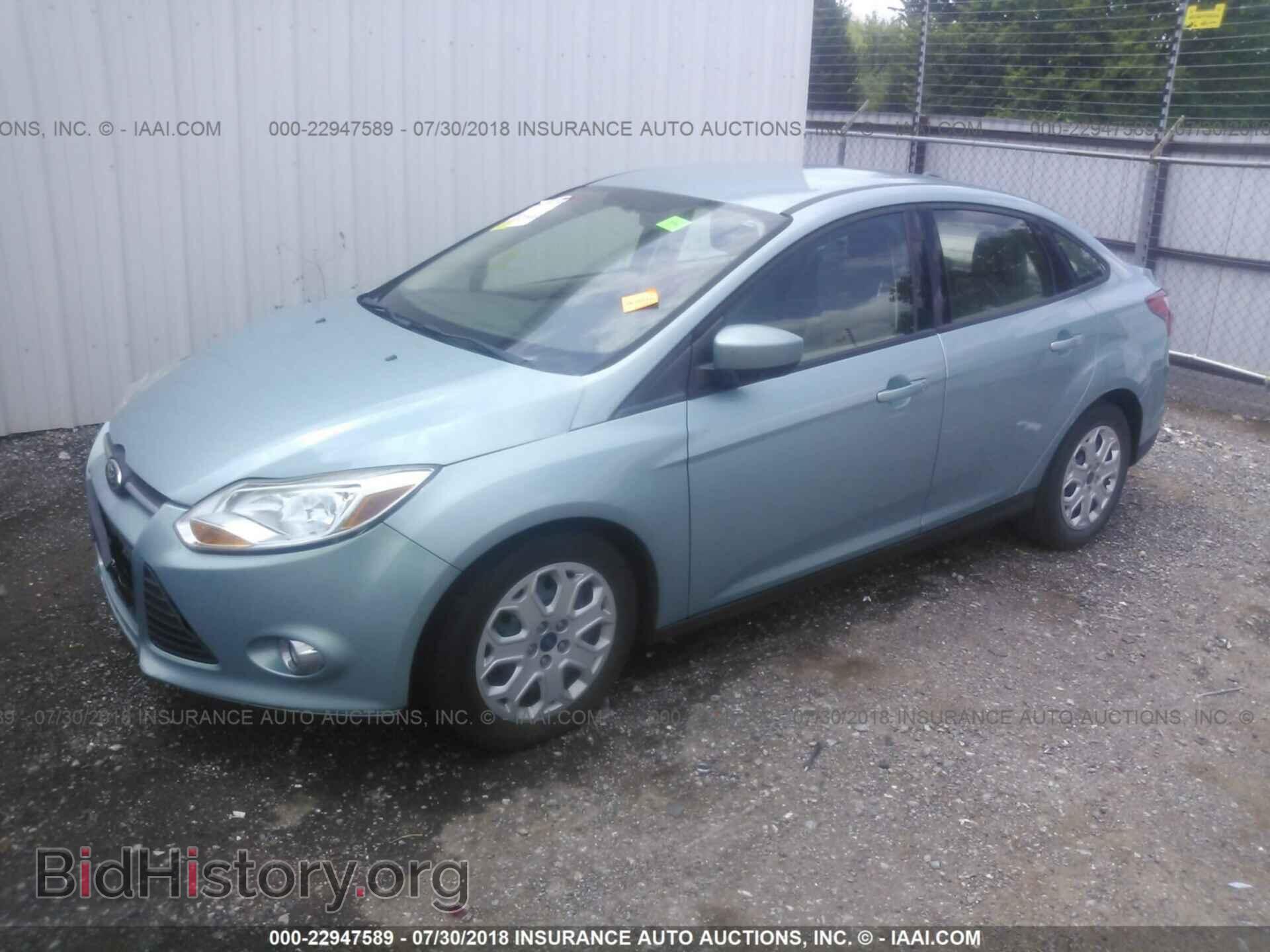2012 Ford Focus - VIN: 1FAHP3F26CL362206 - Фото 2