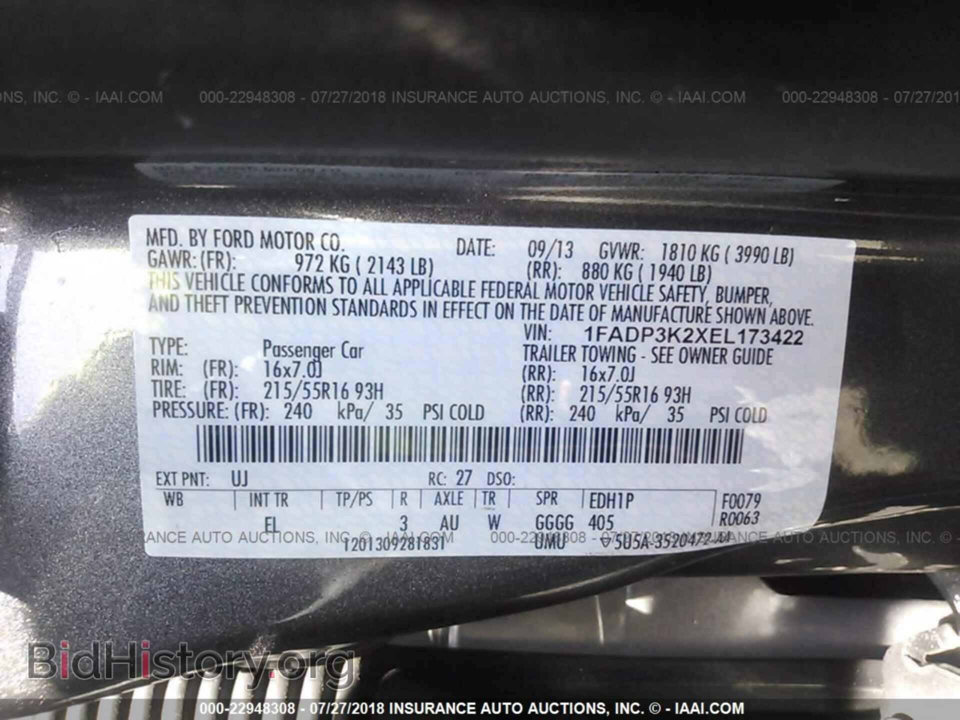 2014 Ford Focus - VIN: 1FADP3K2XEL173422 - Photo 9