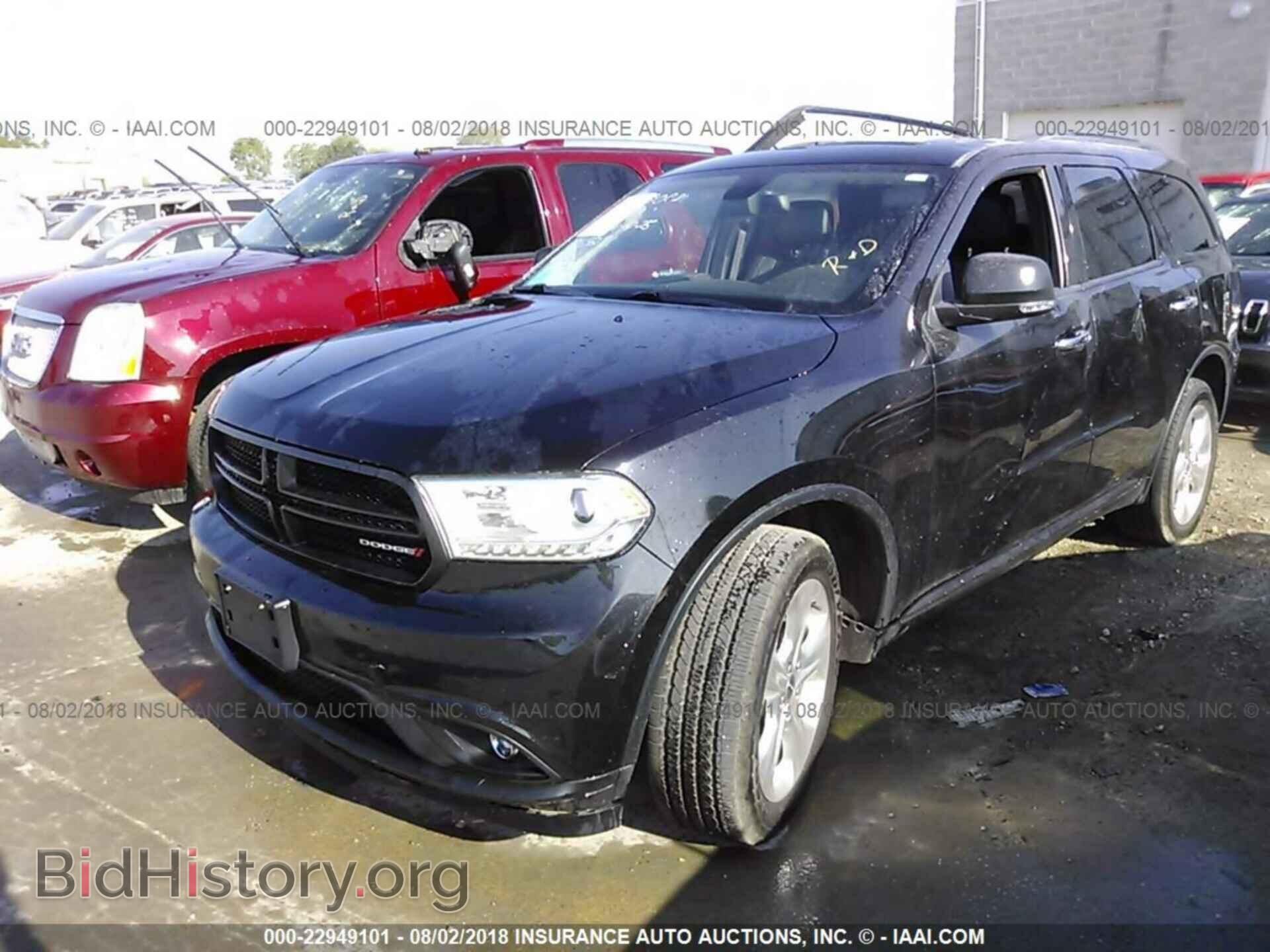 2014 Dodge Durango - VIN: 1C4RDJDGXEC592912 - Фото 2