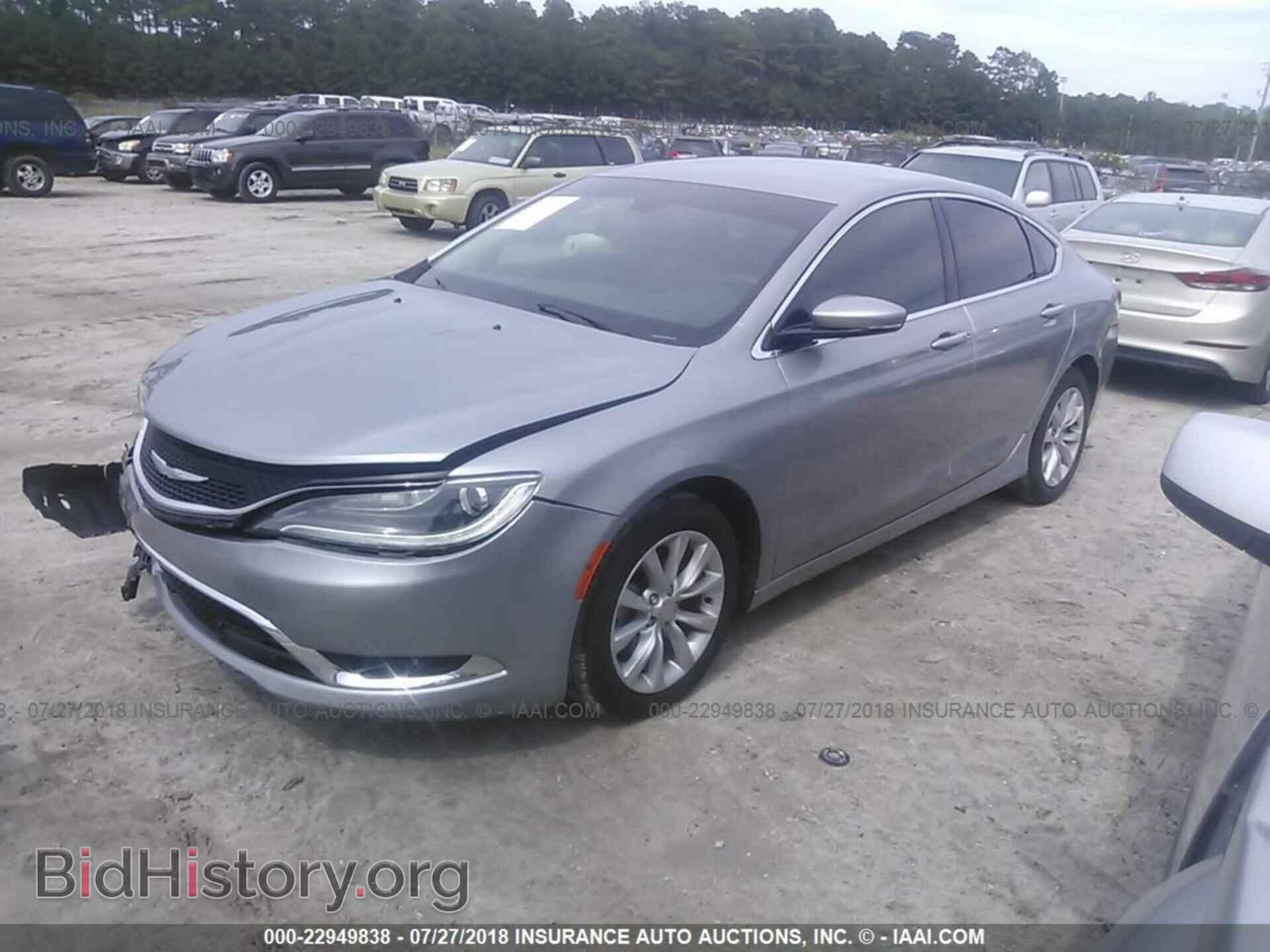 2015 Chrysler 200 - VIN: 1C3CCCCB2FN545135 - Фото 2
