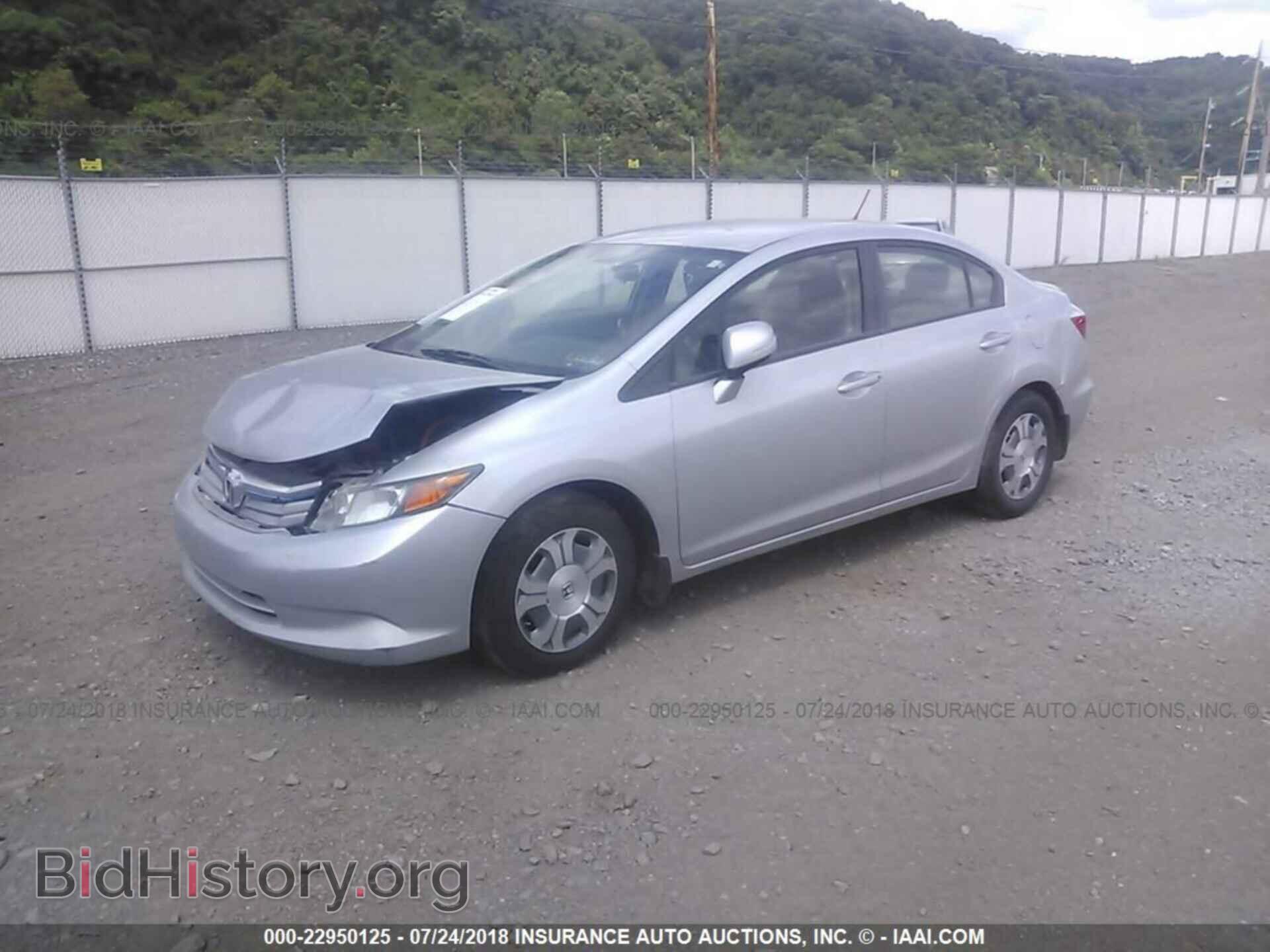 2012 Honda CIVIC (VIN JHMFB4F22CS004949) — фото 2 из 10