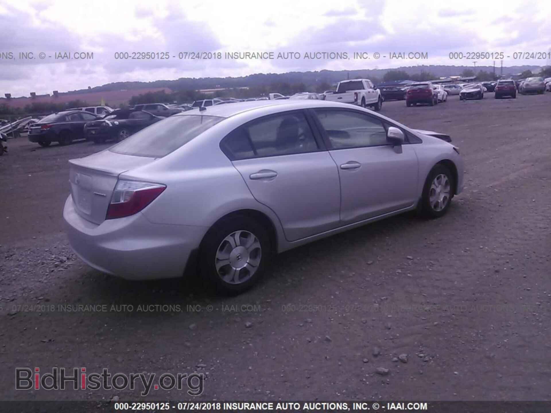 2012 Honda CIVIC (VIN JHMFB4F22CS004949) — фото 4 из 10