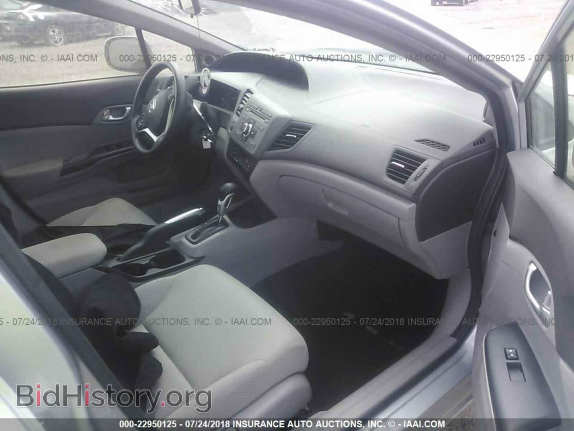 2012 Honda CIVIC (VIN JHMFB4F22CS004949) — фото 5 из 10