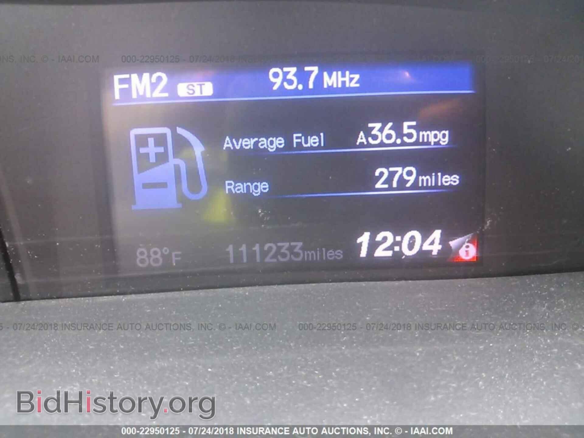 2012 Honda CIVIC (VIN JHMFB4F22CS004949) — фото 7 из 10