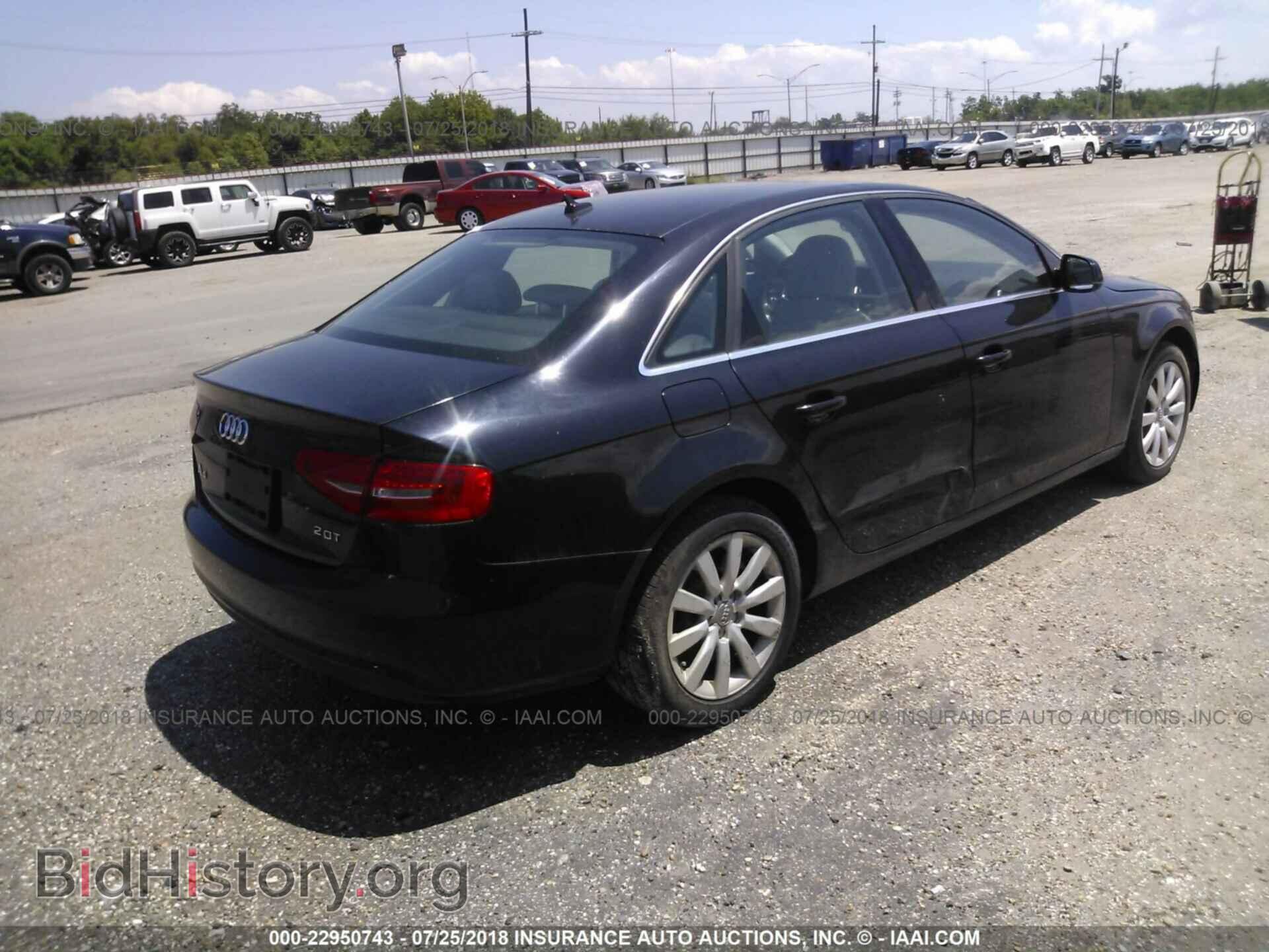 2013 Audi A4 - VIN: WAUEFAFL2DN016590 - Photo 4