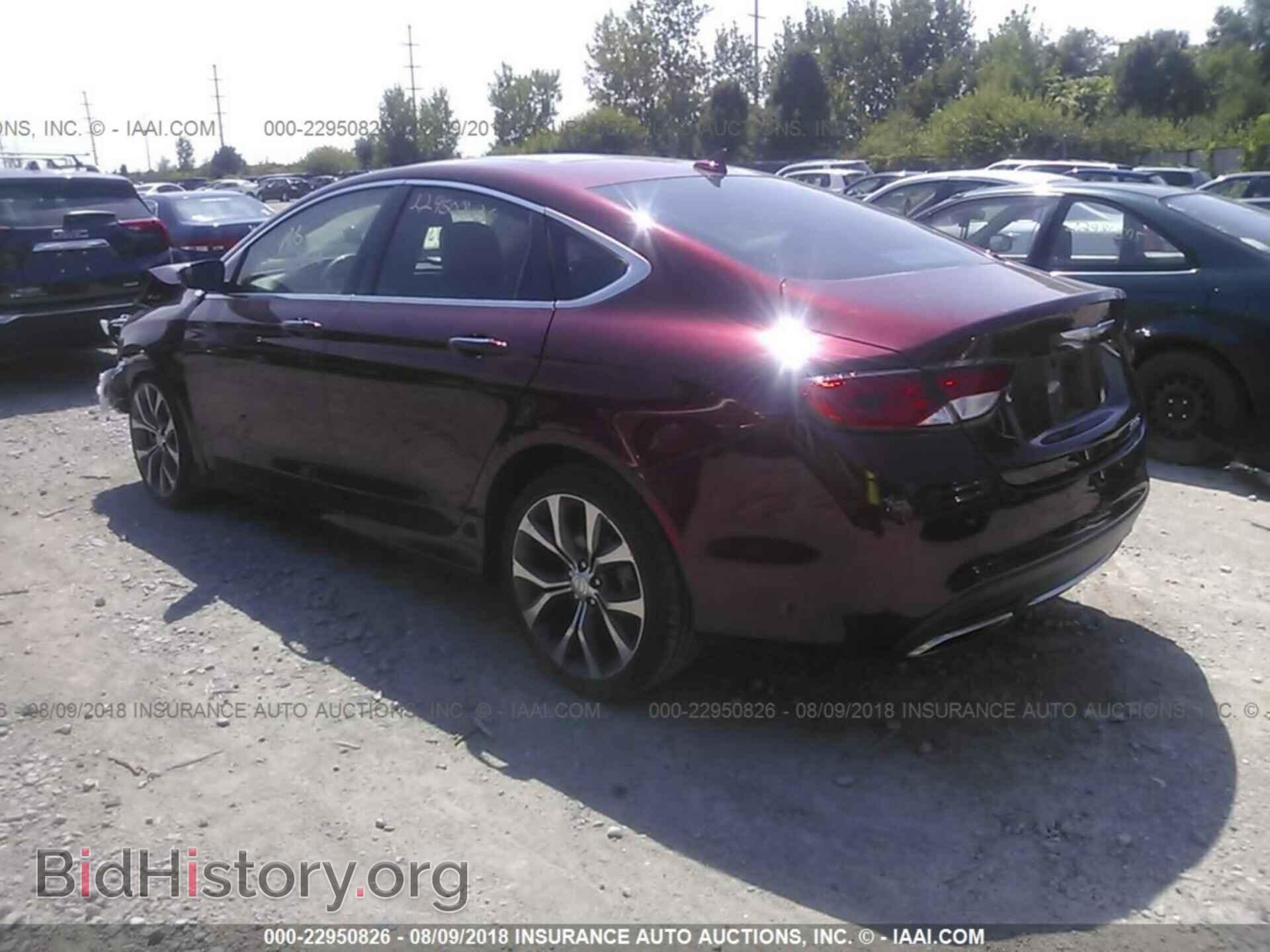 2015 Chrysler 200 - VIN: 1C3CCCCG2FN527312 - Photo 3