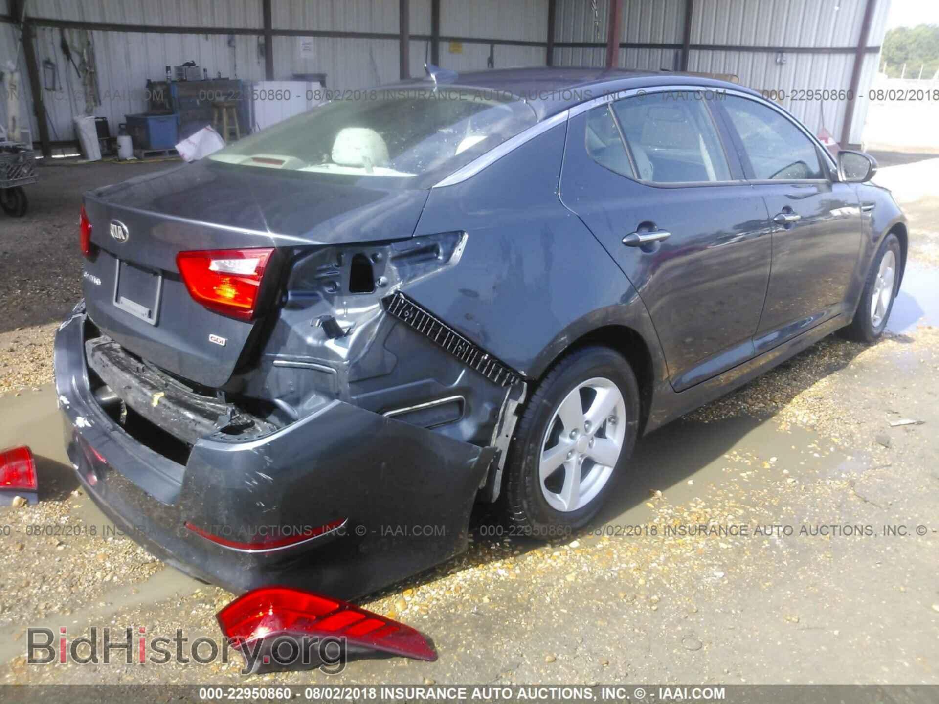 2015 Kia Optima - VIN: 5XXGM4A71FG433081 - Фото 4