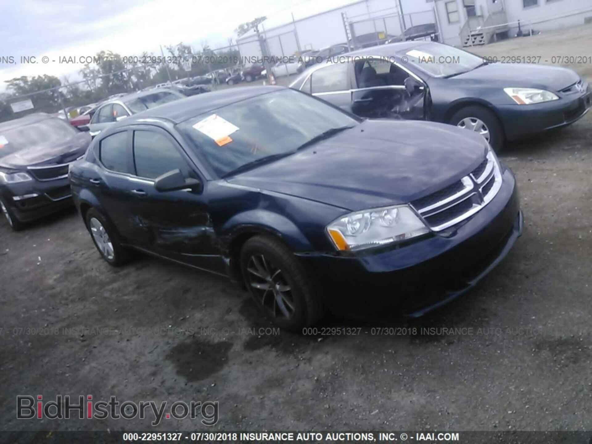 Photo 1C3CDZAB7DN752345 - Dodge Avenger 2013