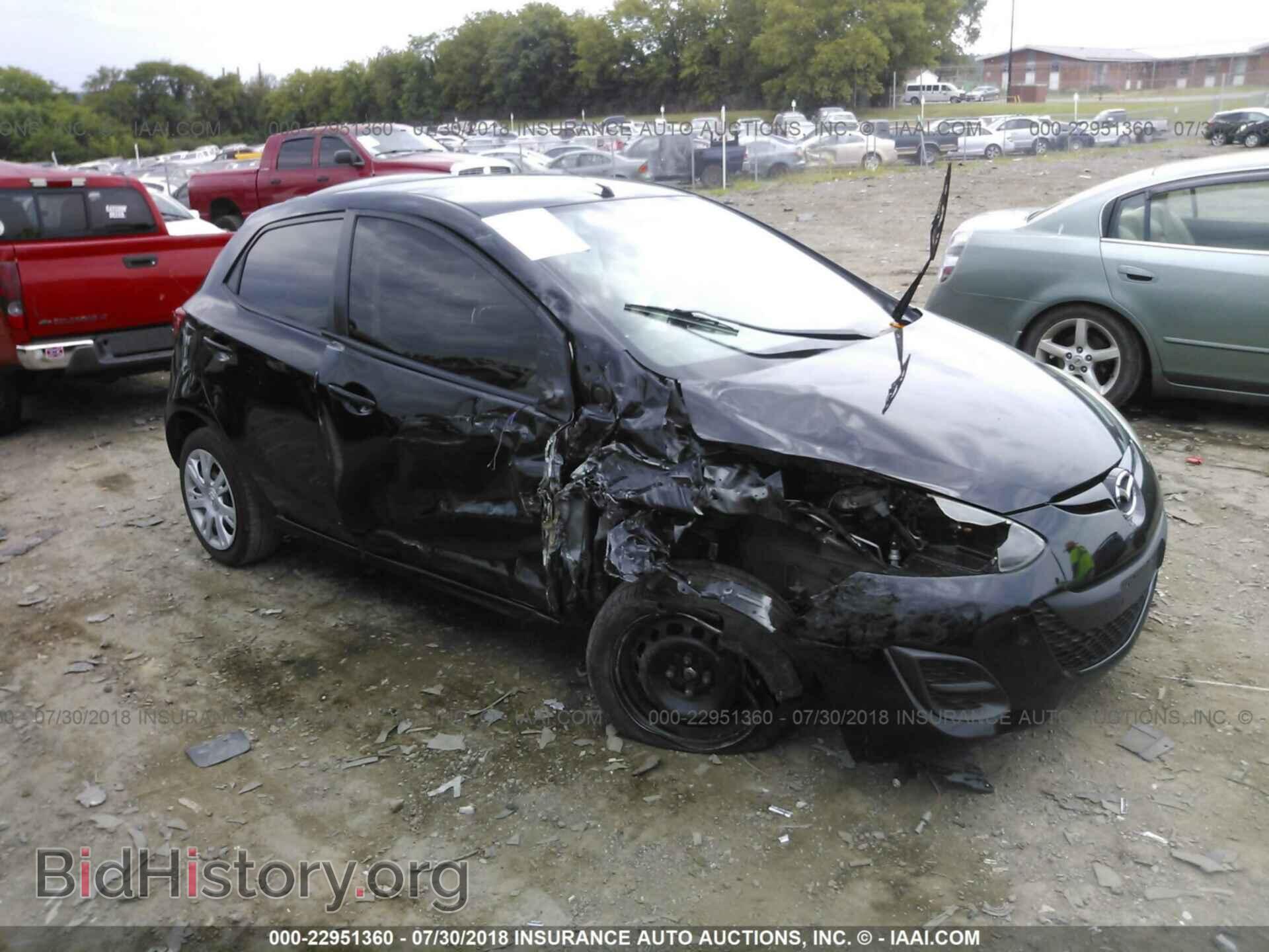 Photo JM1DE1KY8D0166607 - MAZDA MAZDA2 2013