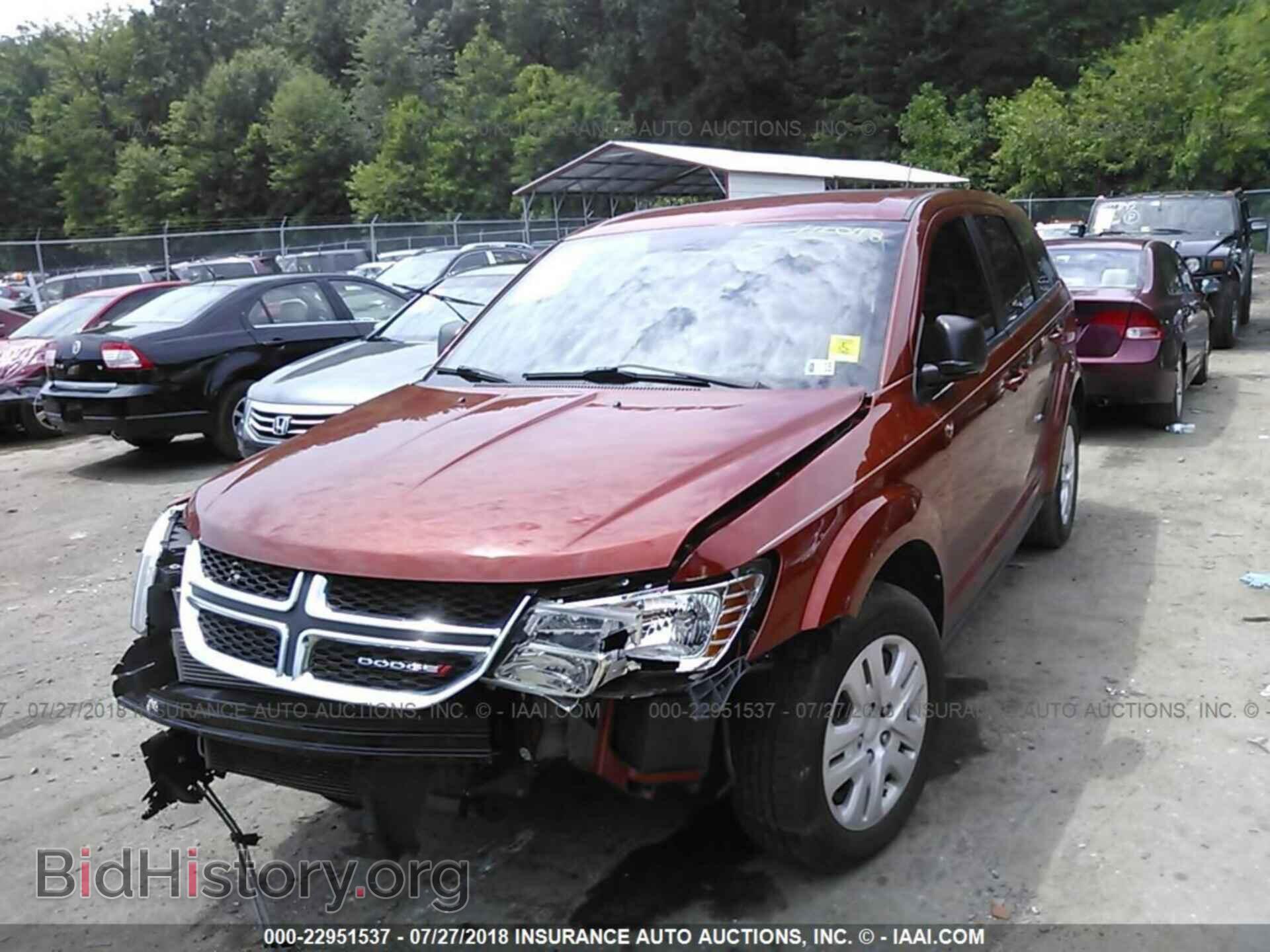 2014 Dodge Journey - VIN: 3C4PDCAB8ET220825 - Фото 2