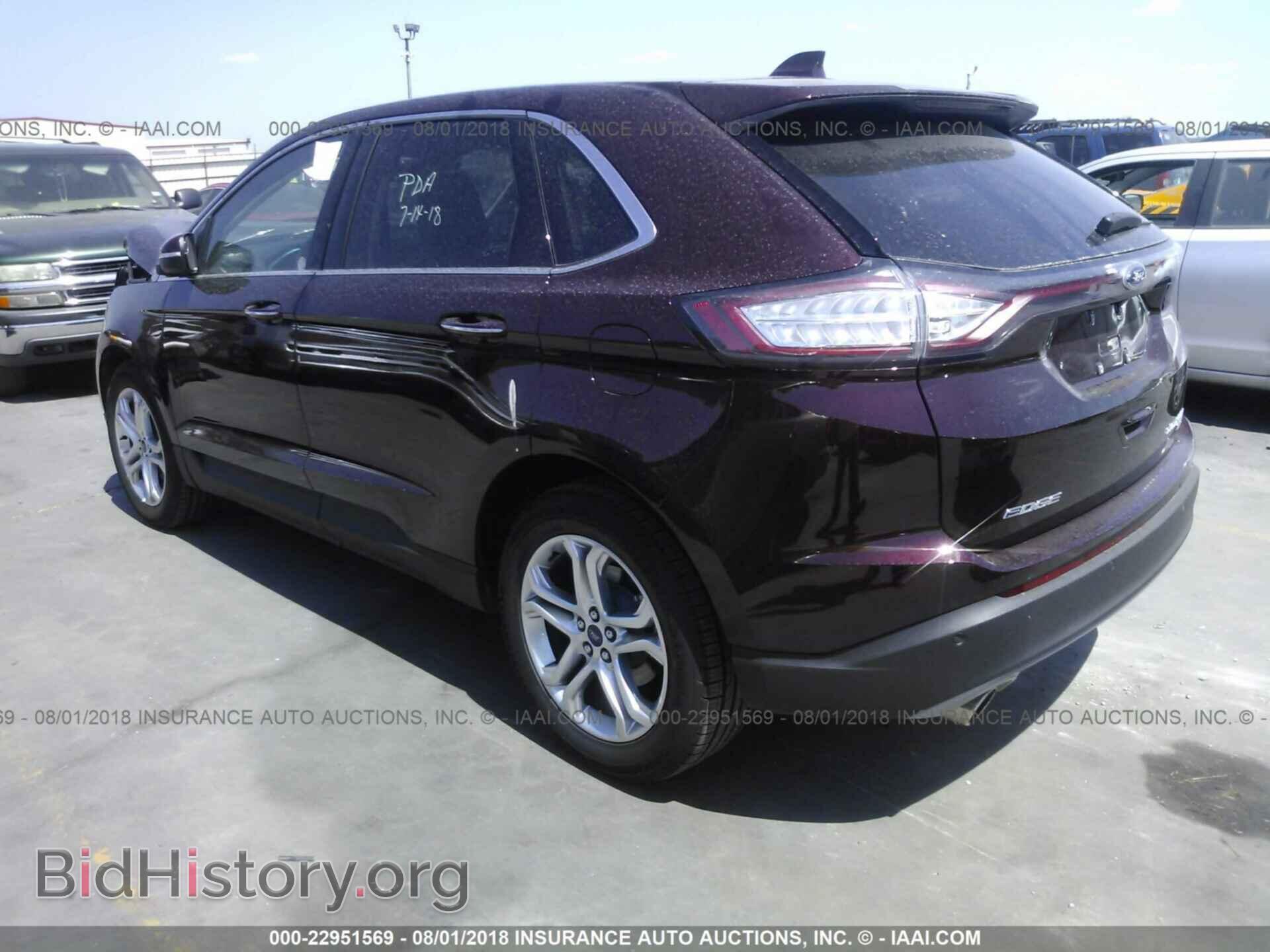 2018 Ford Edge - VIN: 2FMPK3K99JBC15720 - Фото 3