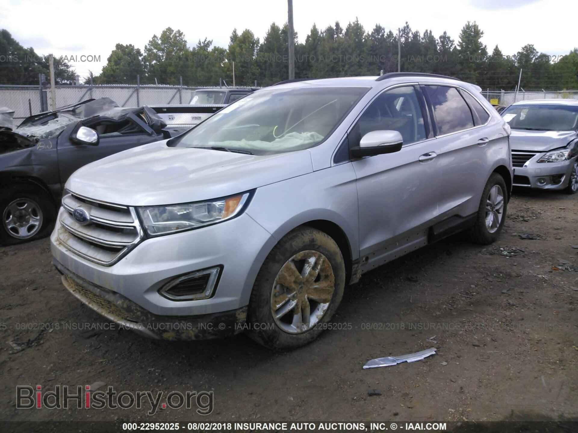 2015 Ford Edge - VIN: 2FMTK3J8XFBB25121 - Фото 2