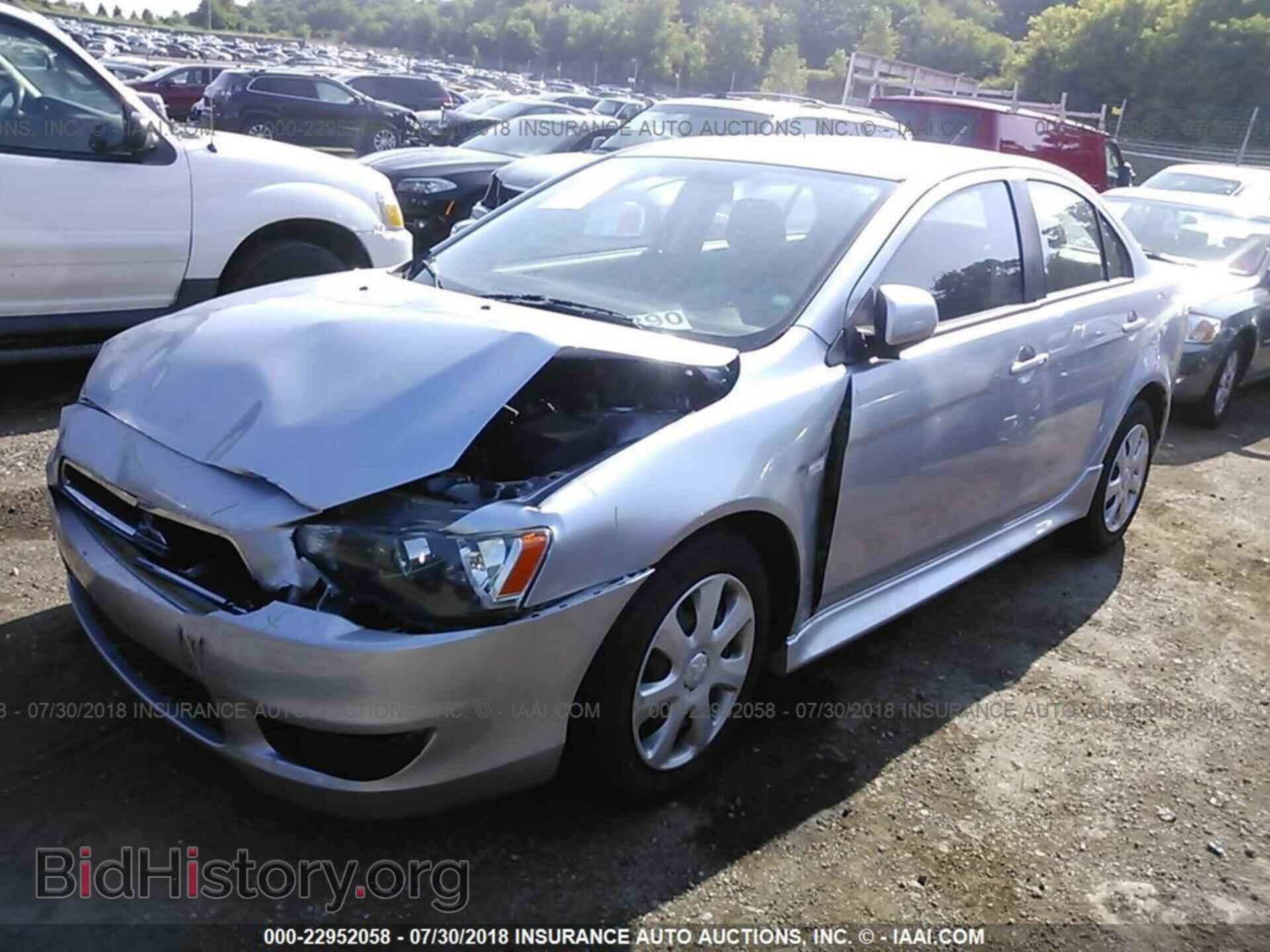 2013 Mitsubishi Lancer - VIN: JA32U2FU3DU011168 - Фото 2
