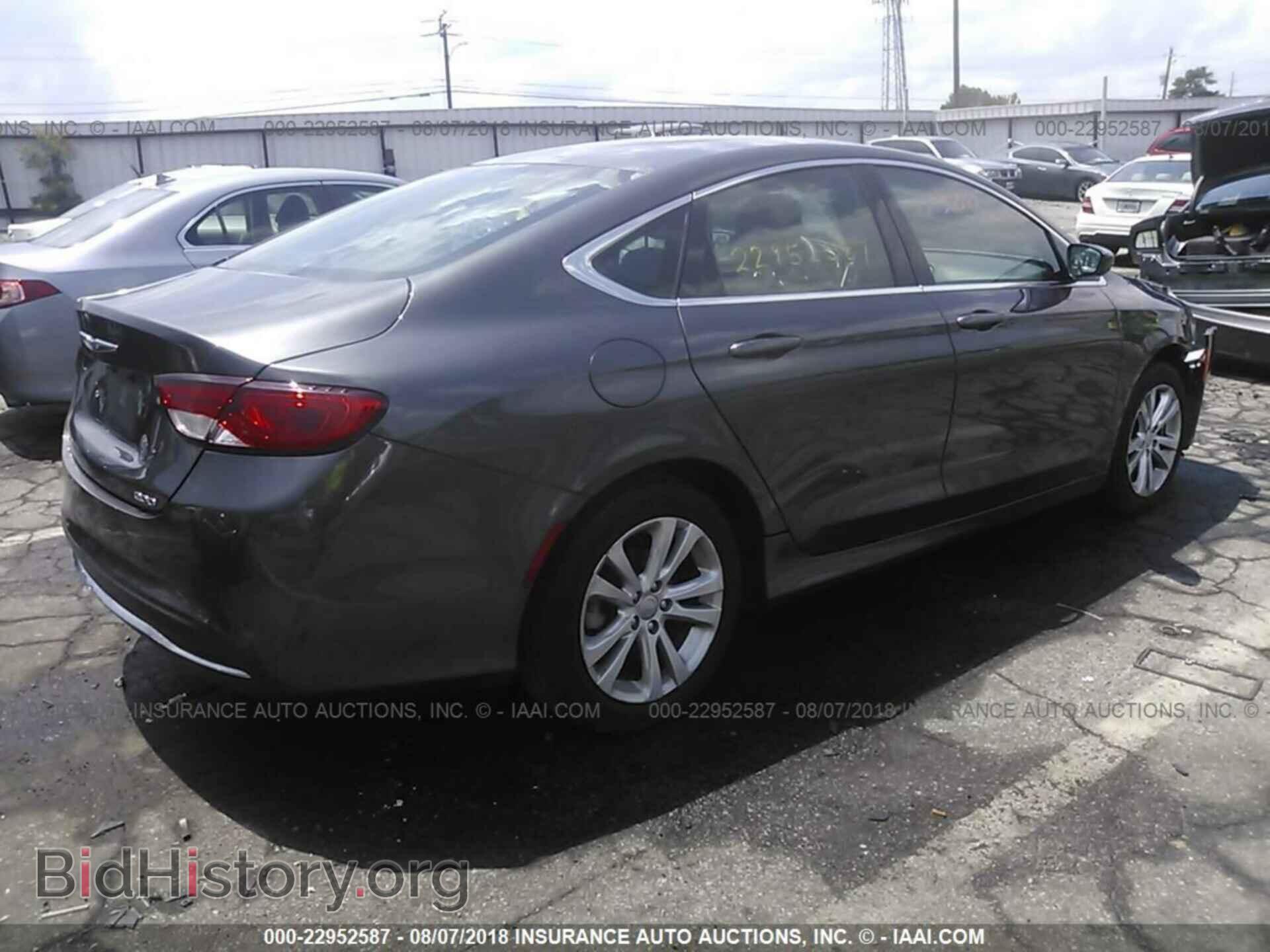 2015 Chrysler 200 - VIN: 1C3CCCAB2FN575626 - Фото 4