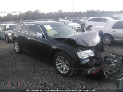 2016 Chrysler 300C, черный — VIN 2C3CCAEG4GH334168, IAAI