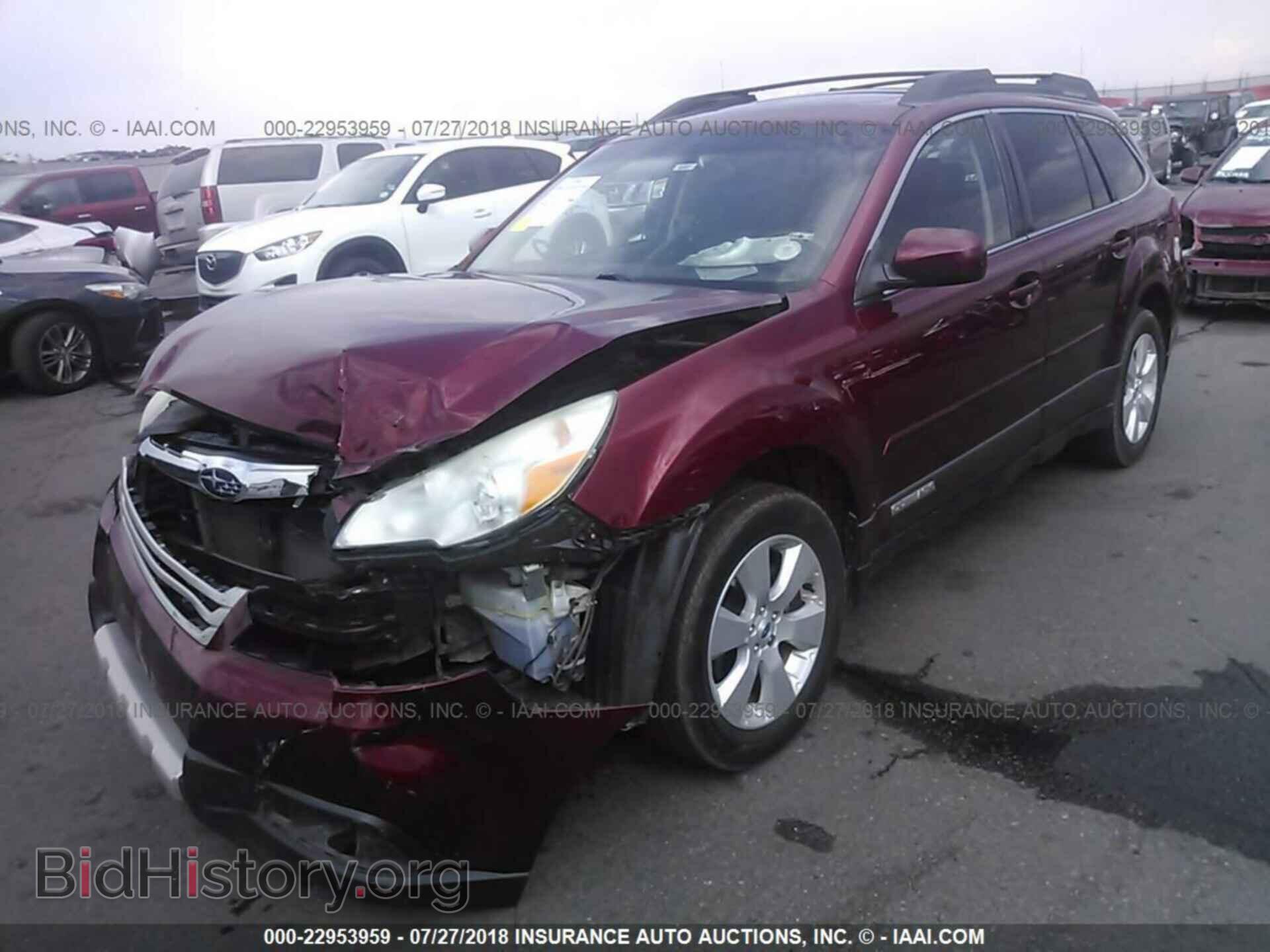 2012 Subaru Outback - VIN: 4S4BRCKC3C3256509 - Фото 2
