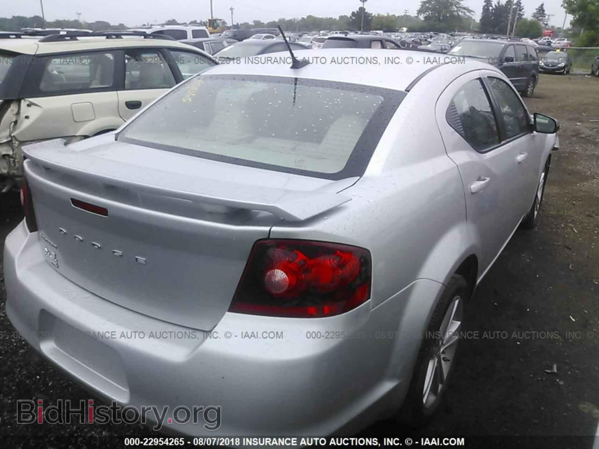 2012 Dodge Avenger - VIN: 1C3CDZAGXCN315577 - Фото 4
