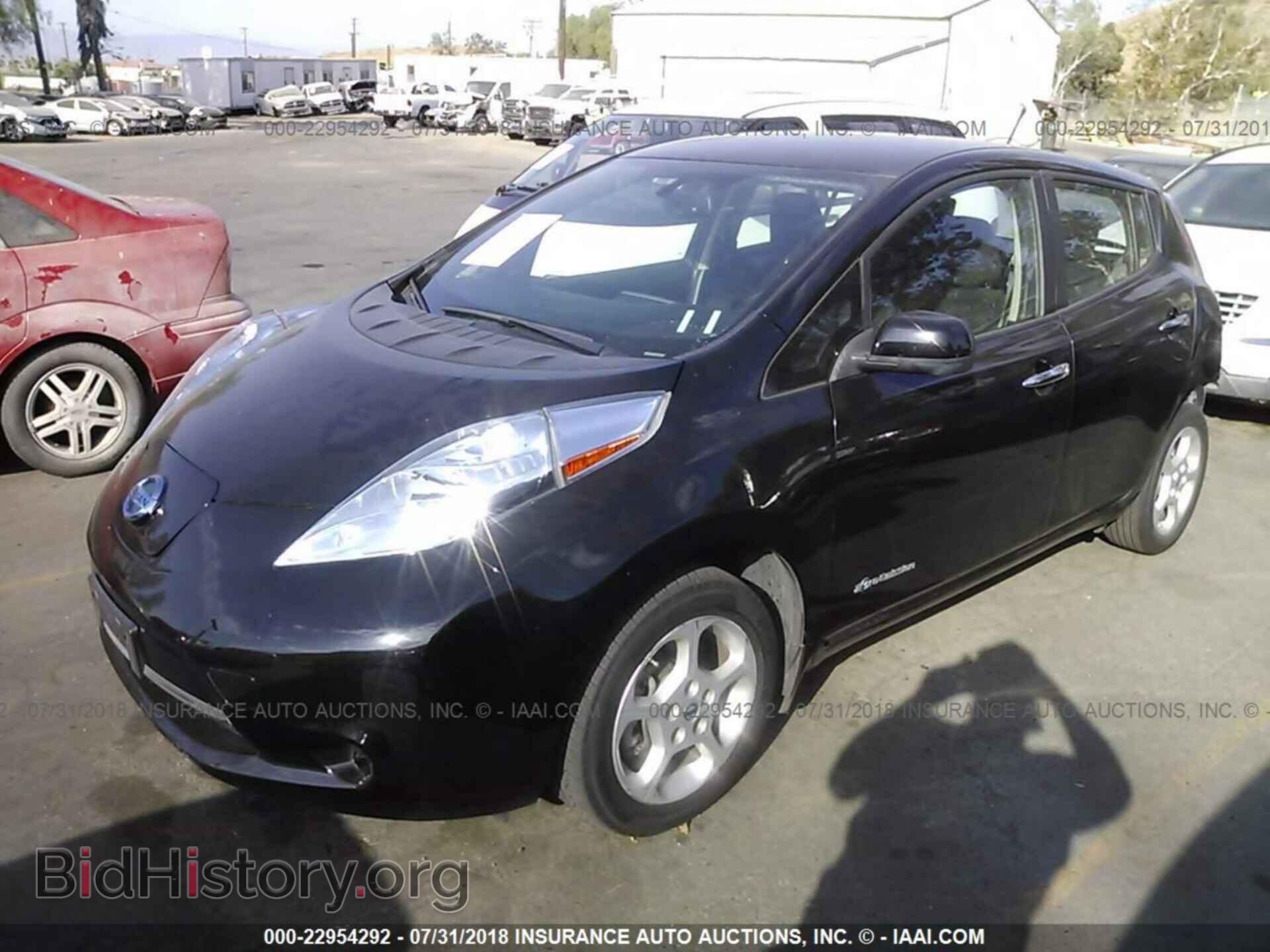 2013 Nissan Leaf - VIN: 1N4AZ0CP8DC413376 - Фото 2