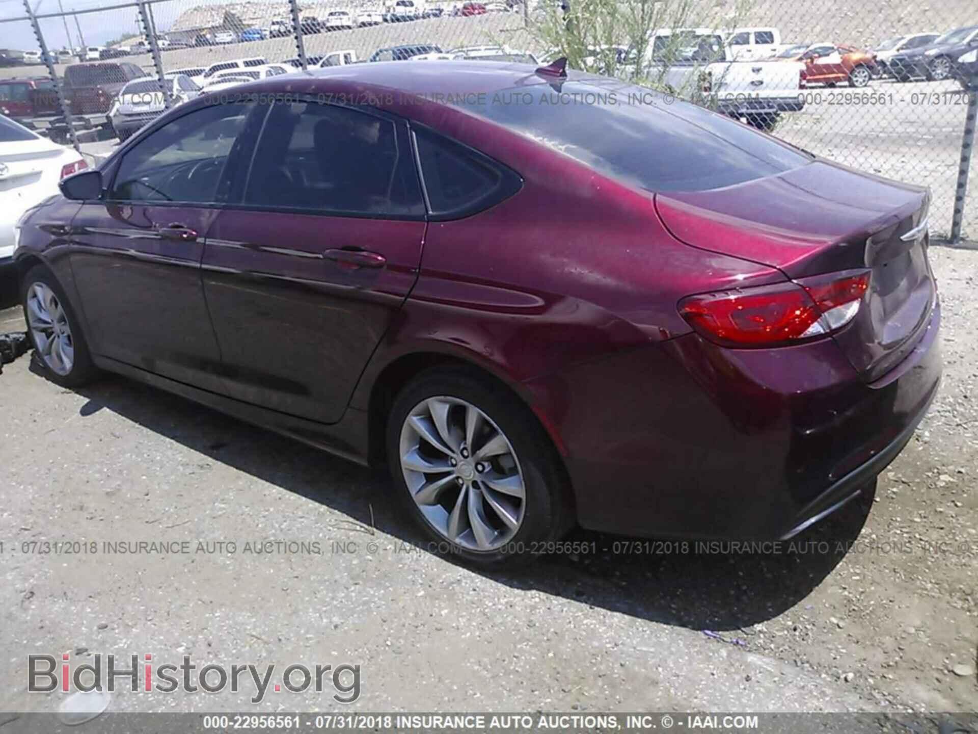 2015 Chrysler 200 - VIN: 1C3CCCBB0FN754925 - Photo 3