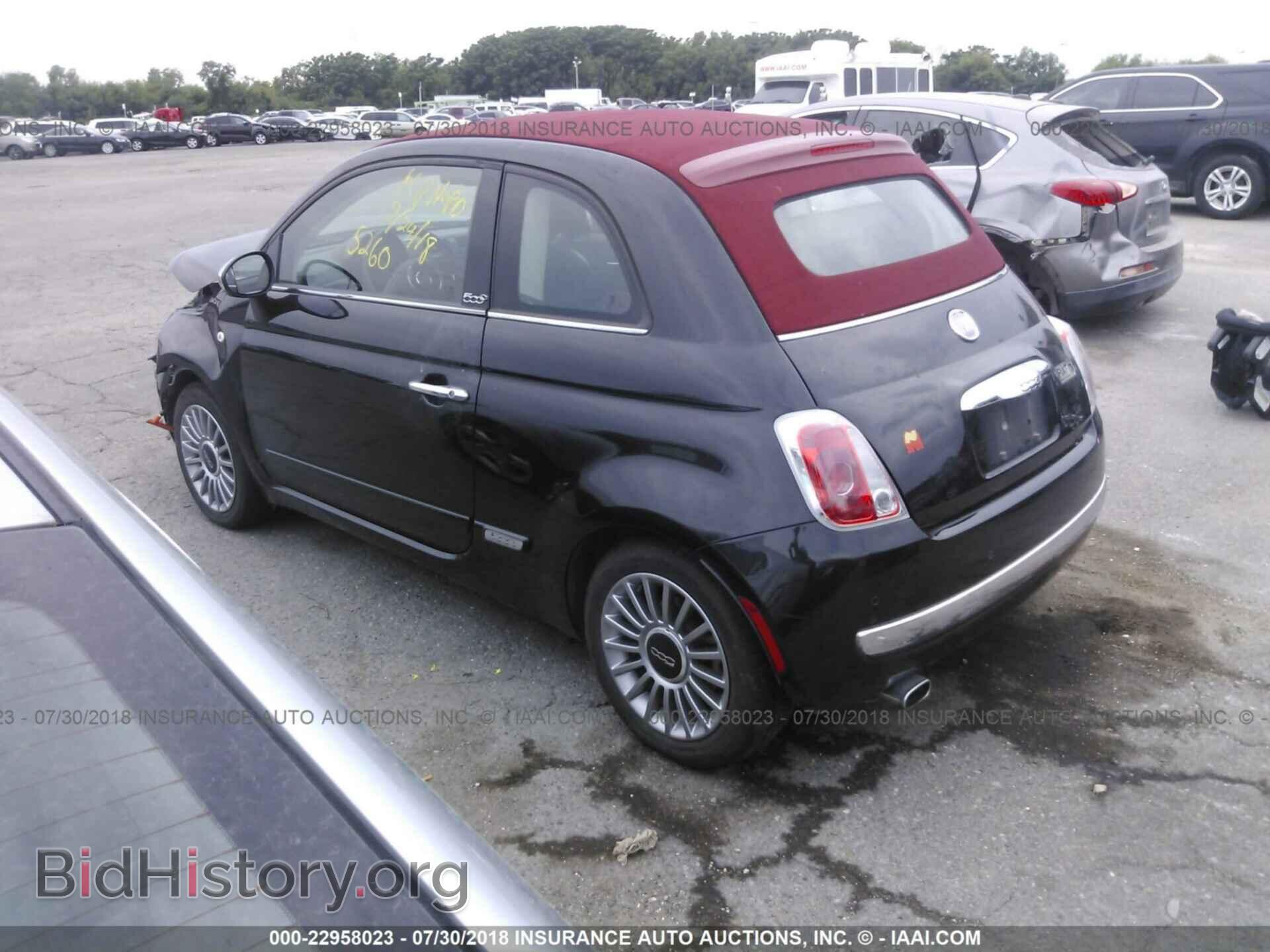 2013 Fiat 500 - VIN: 3C3CFFER9DT515260 - Фото 3