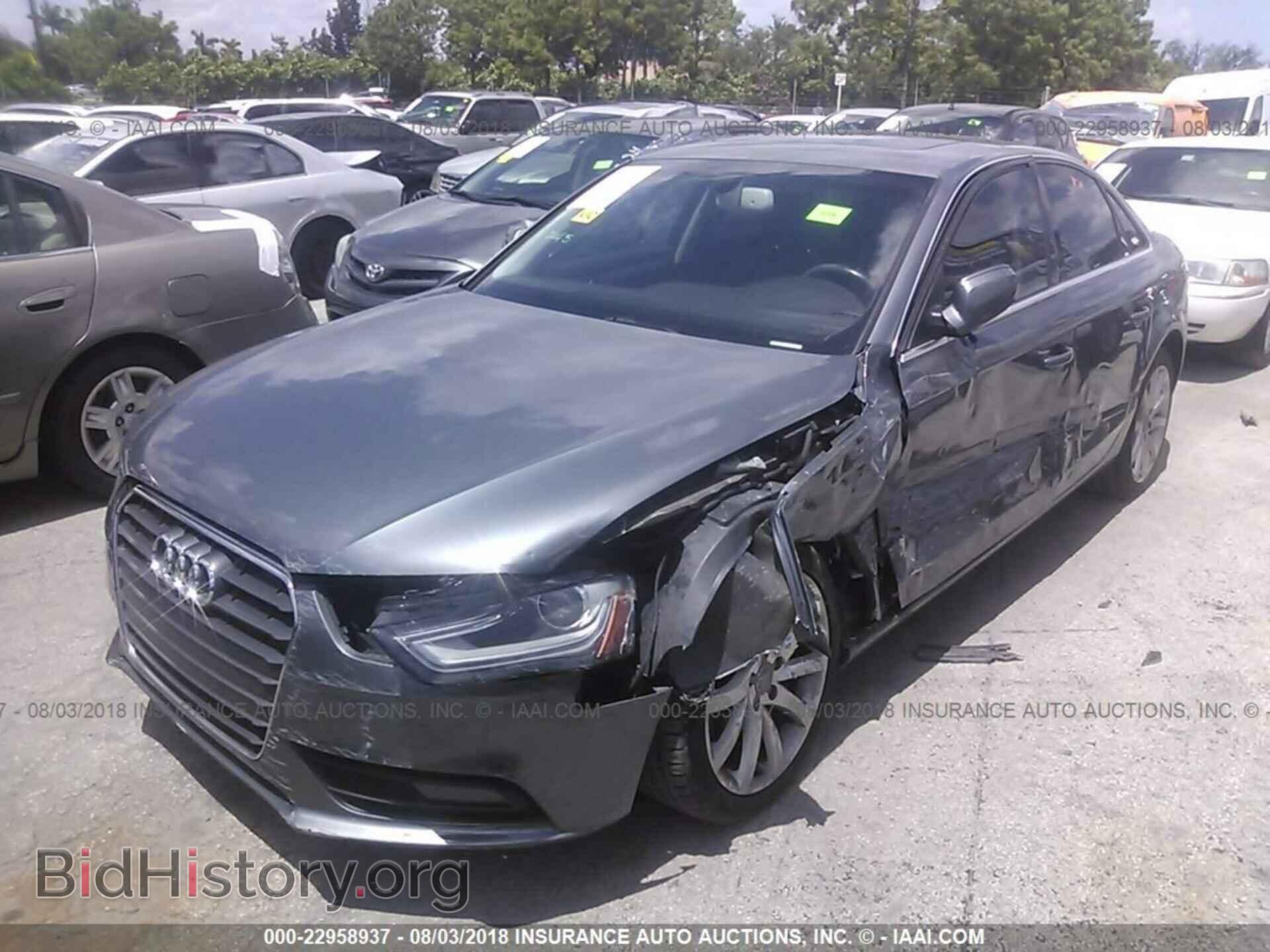 2013 Audi A4 - VIN: WAUEFAFL5DN010251 - Фото 2