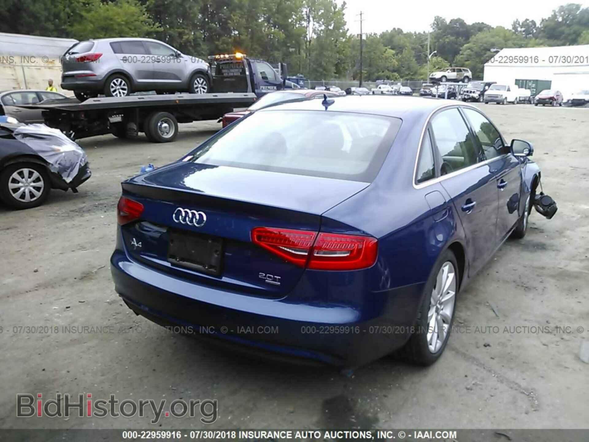 2013 Audi A4 - VIN: WAUFFAFL8DN041708 - Photo 4