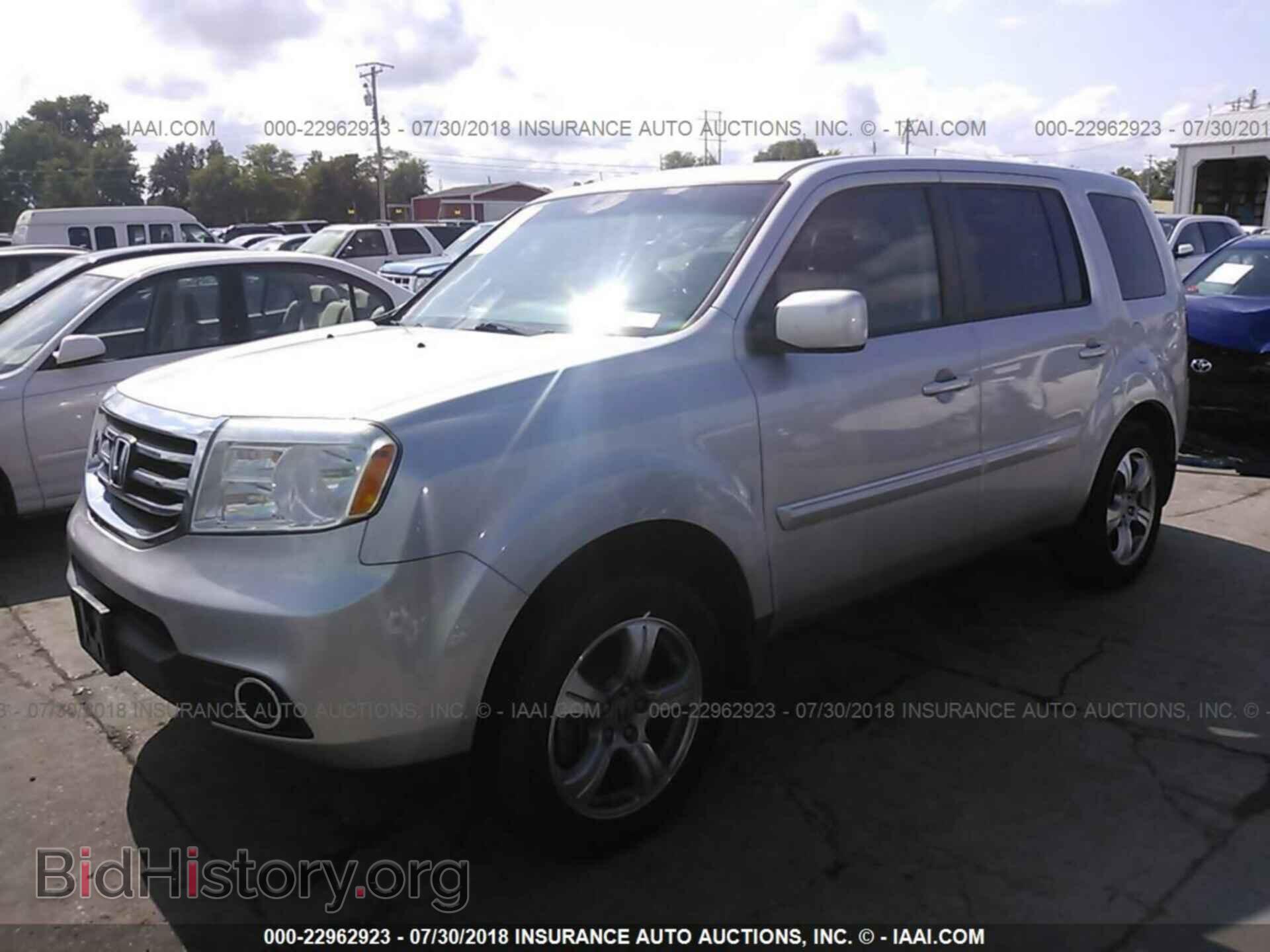 2012 Honda Pilot - VIN: 5FNYF3H65CB018141 - Photo 2