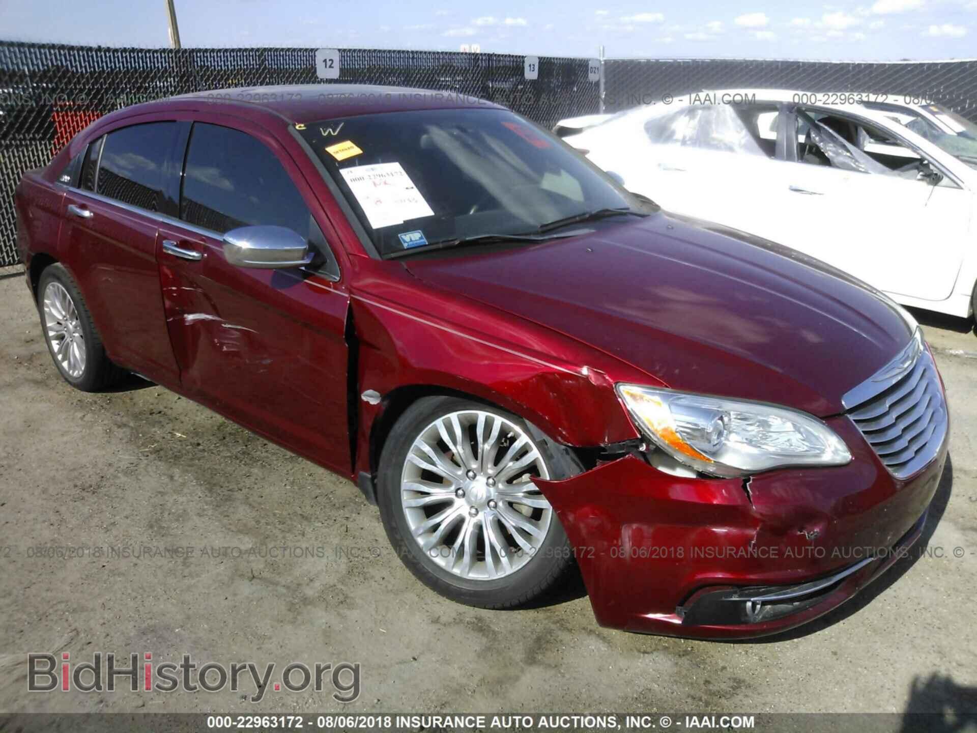 Фотография 1C3BC2FB4BN602141 - Chrysler 200 2011
