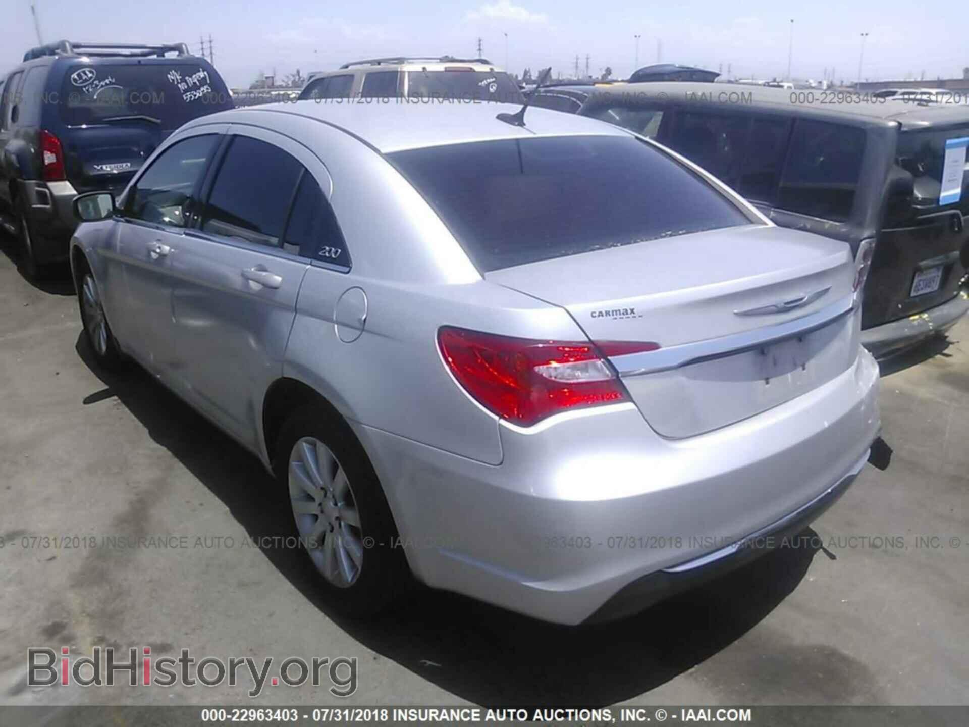 2012 Chrysler 200 - VIN: 1C3CCBBB9CN152109 - Фото 3