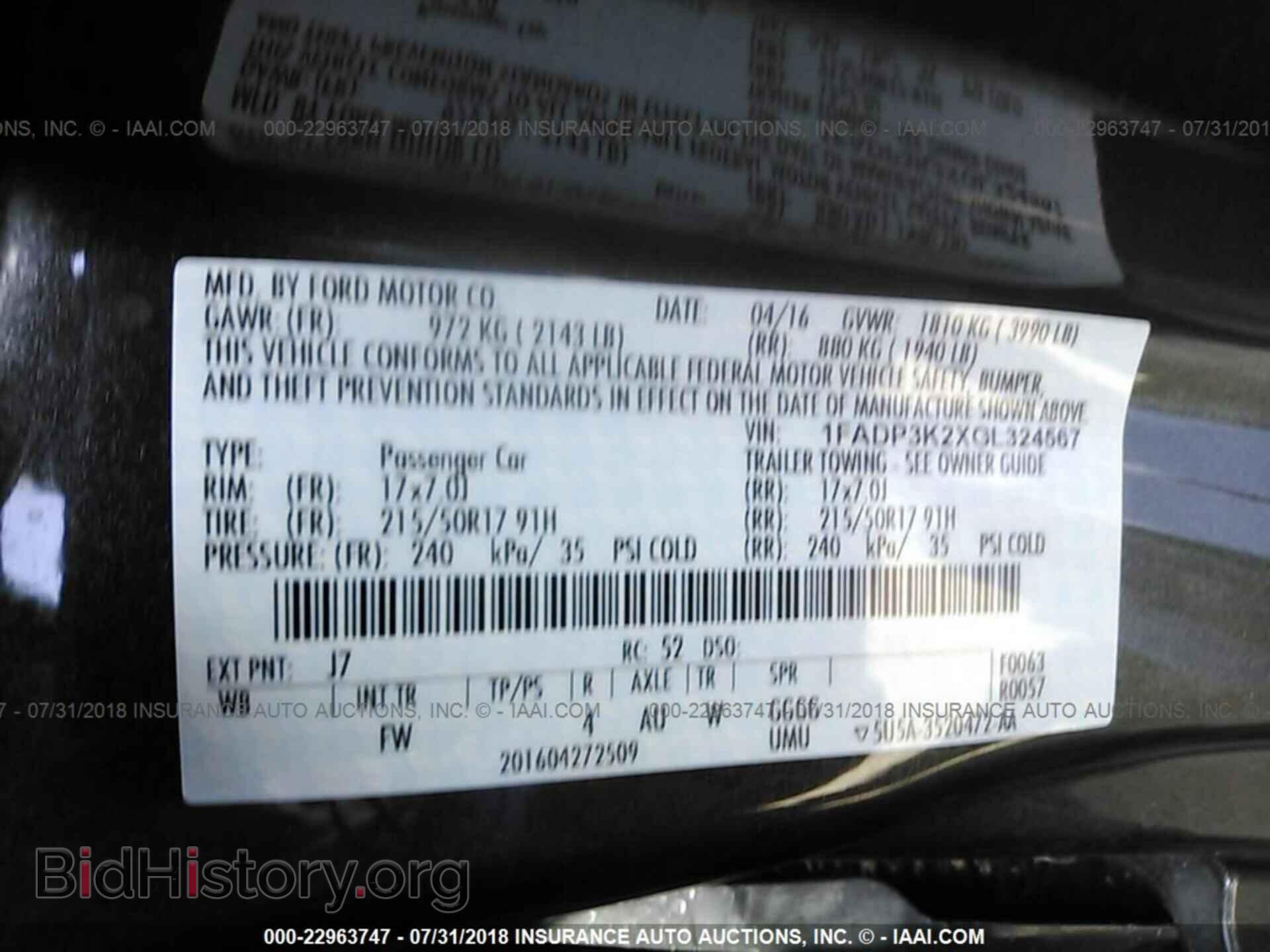 2016 Ford Focus - VIN: 1FADP3K2XGL324567 - Photo 9
