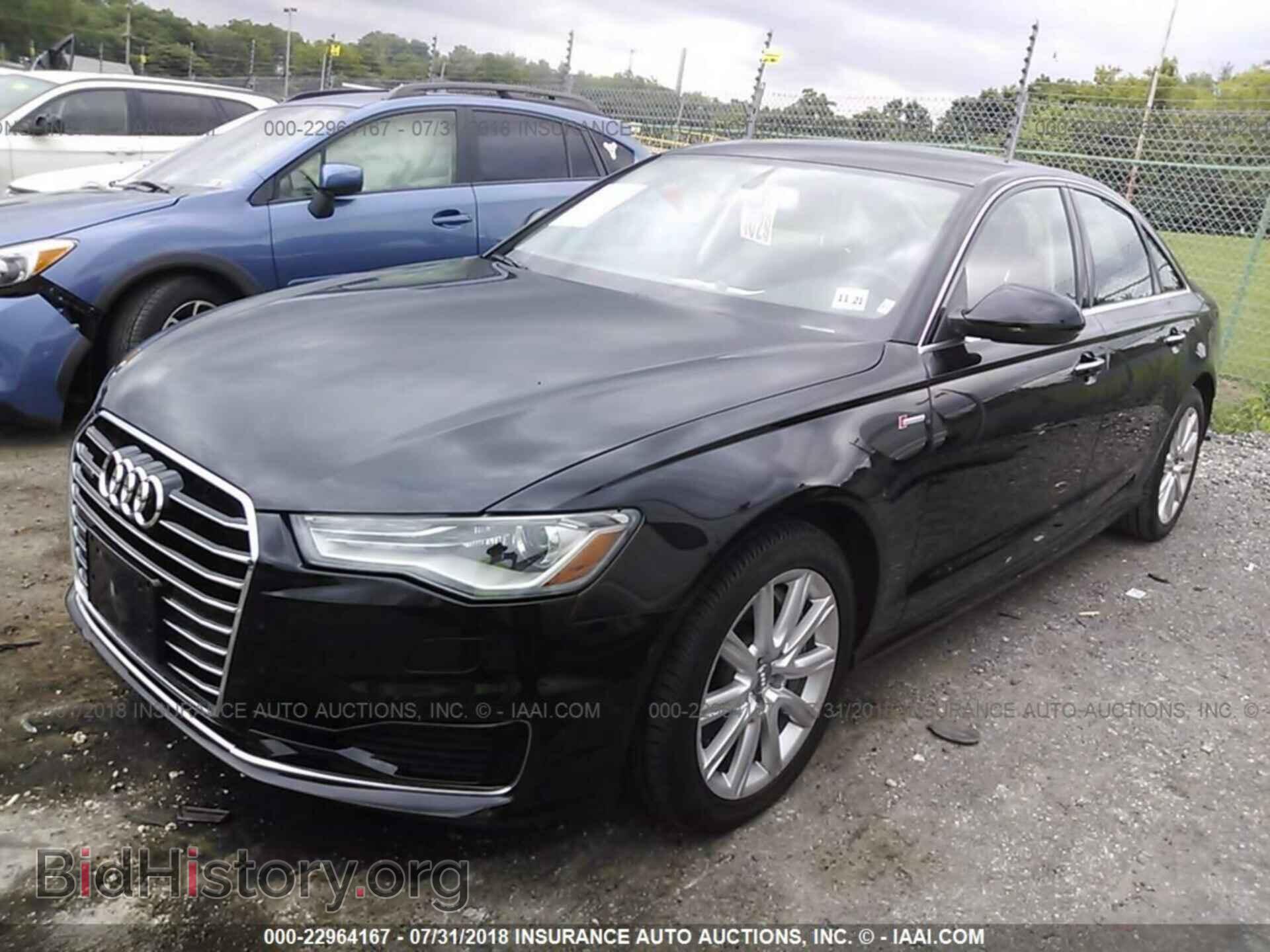 2016 Audi A6 - VIN: WAUFGAFC6GN001628 - Фото 2