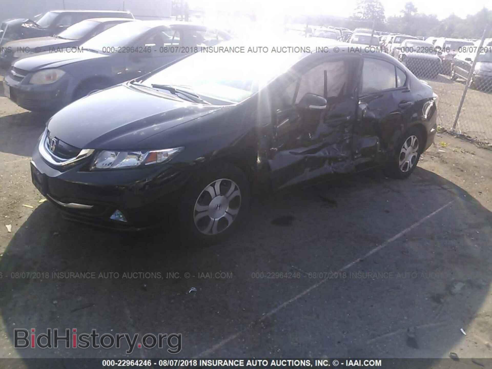 2013 HONDA CIVIC - VIN: 19XFB4F25DE200079 - Фото 2