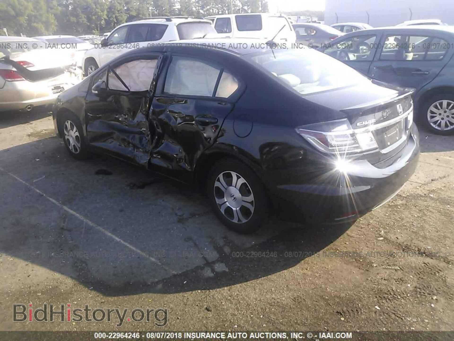 2013 HONDA CIVIC - VIN: 19XFB4F25DE200079 - Фото 3