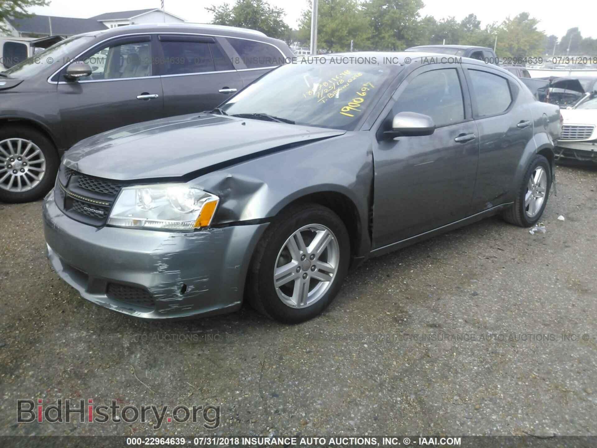 2012 Dodge Avenger - VIN: 1C3CDZCB4CN195194 - Фото 2