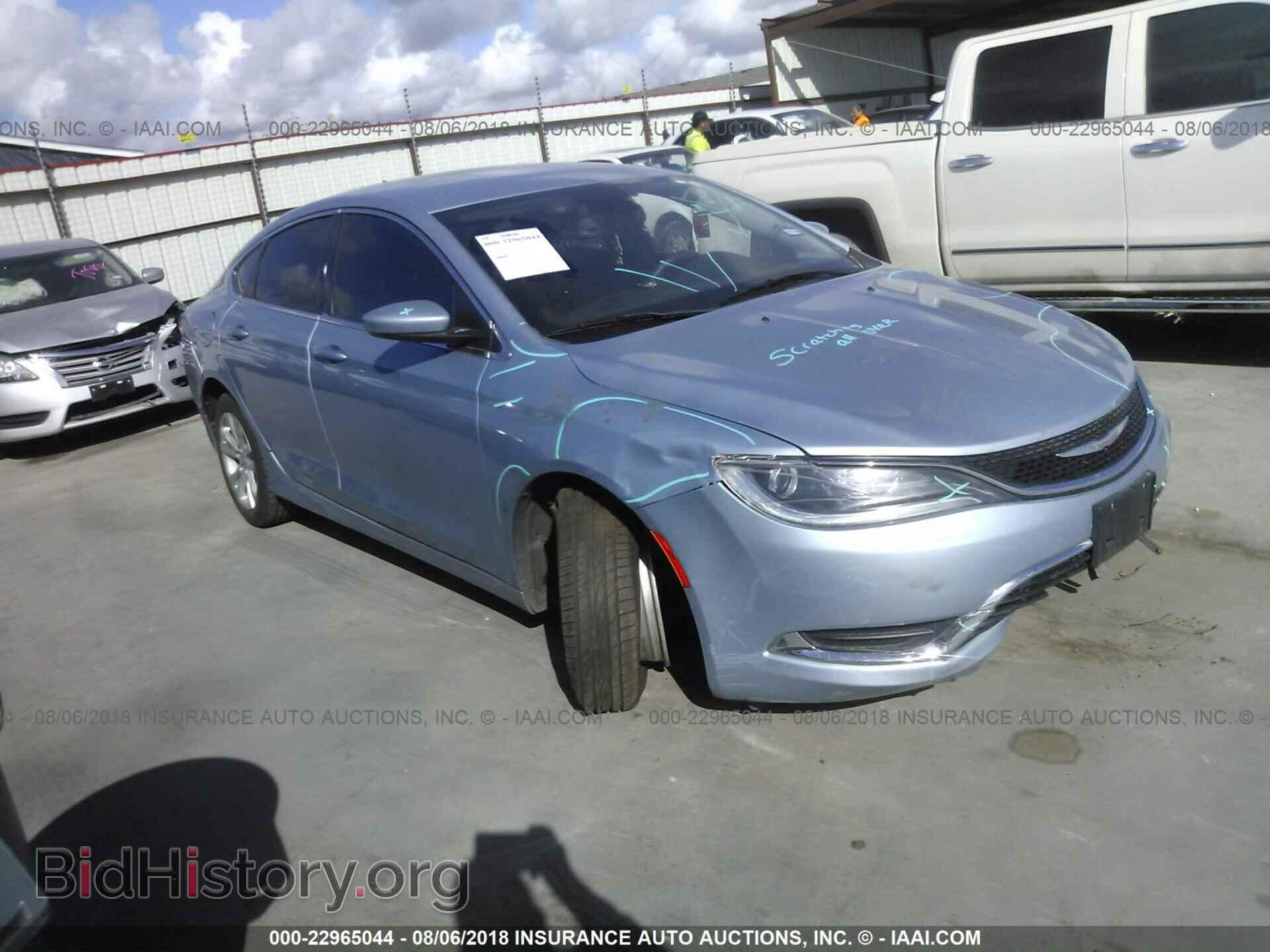 Фотография 1C3CCCAB5FN685442 - Chrysler 200 2015