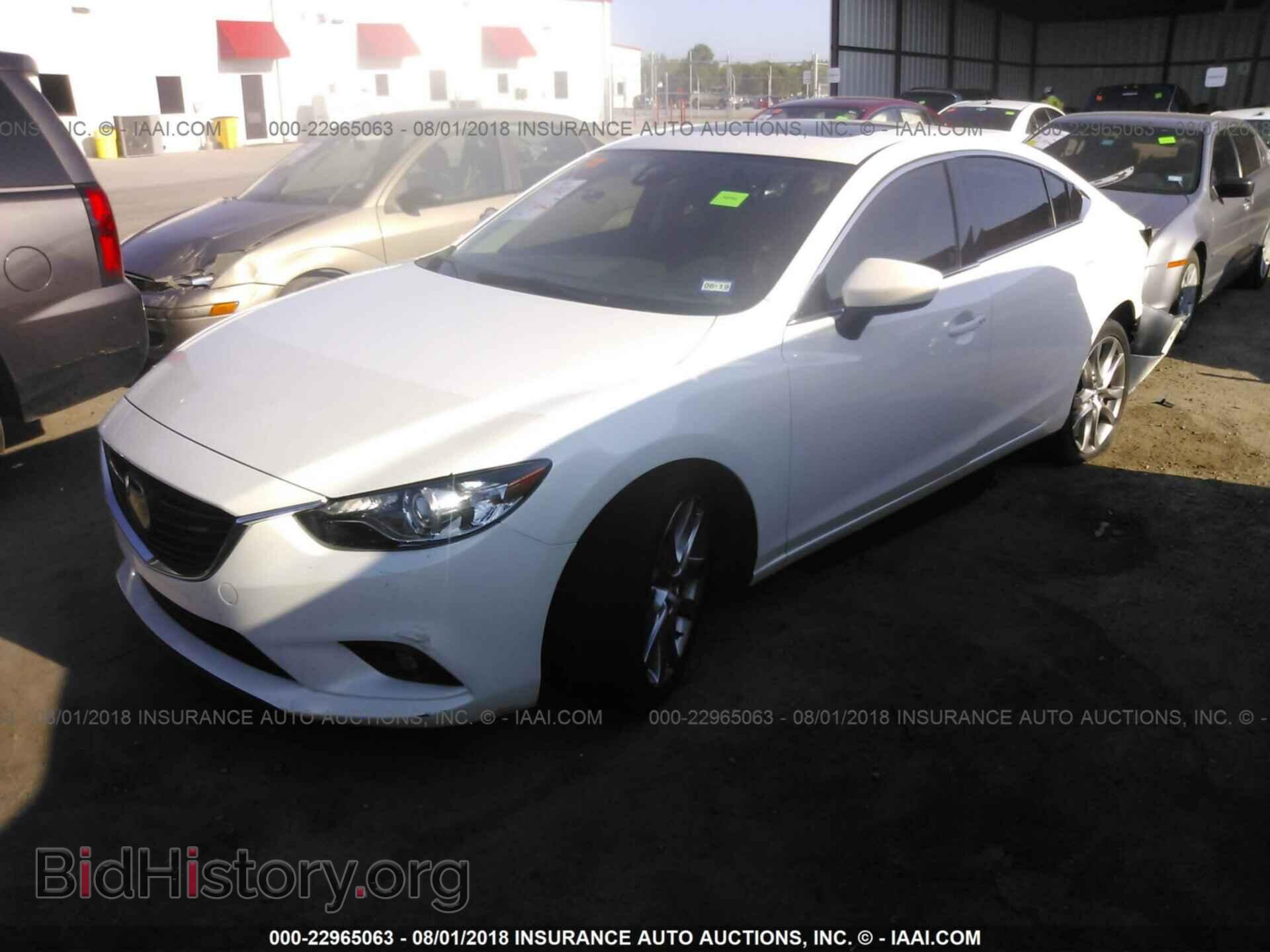 2014 Mazda 6 - VIN: JM1GJ1W61E1118184 - Фото 2