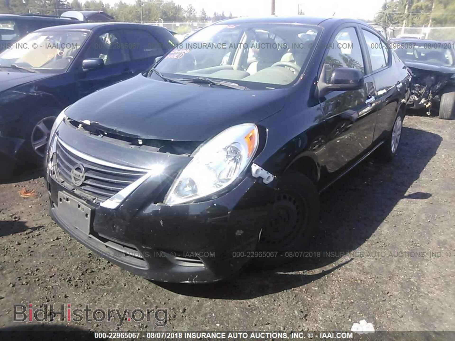 2012 Nissan Versa - VIN: 3N1CN7AP9CL801717 - Фото 2