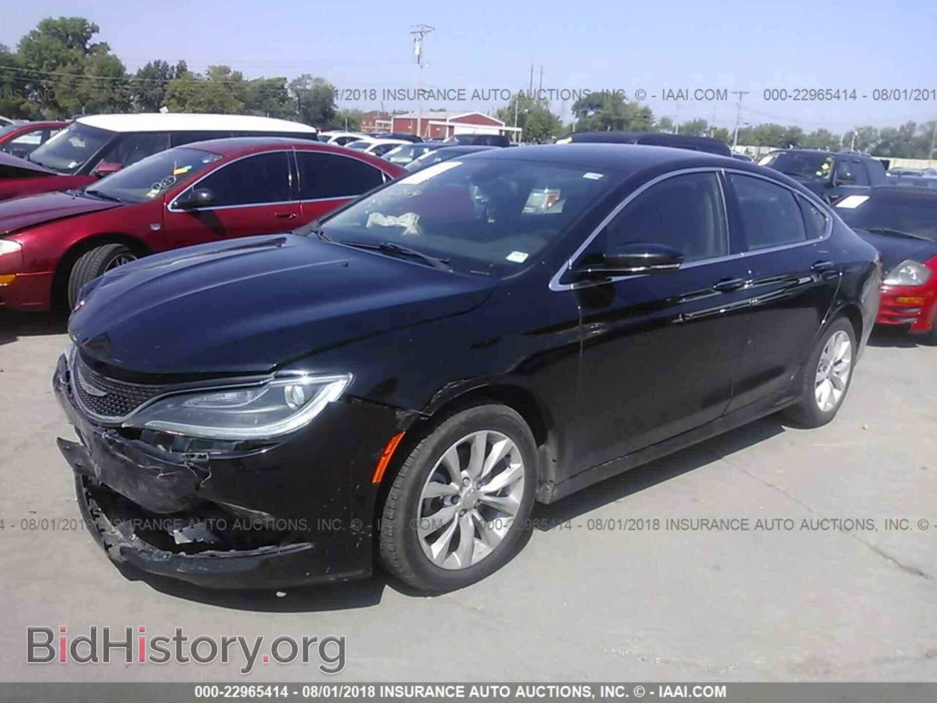 2015 Chrysler 200 - VIN: 1C3CCCCB8FN603135 - Photo 2