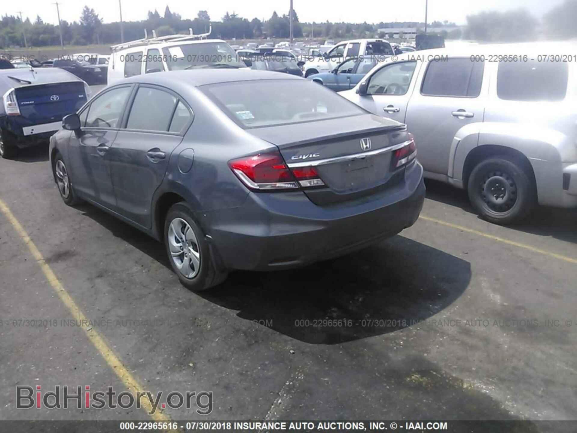 2013 Honda Civic - VIN: 2HGFB2F59DH561139 - Фото 3