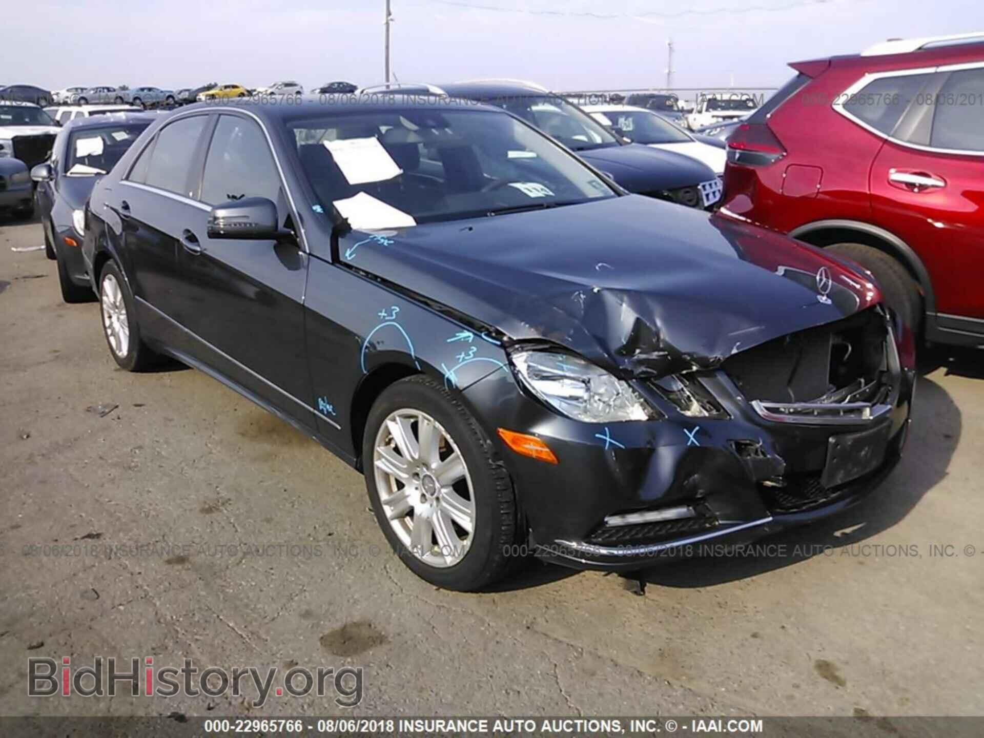 Photo WDDHF8JB6DA695901 - Mercedes-benz E 2013