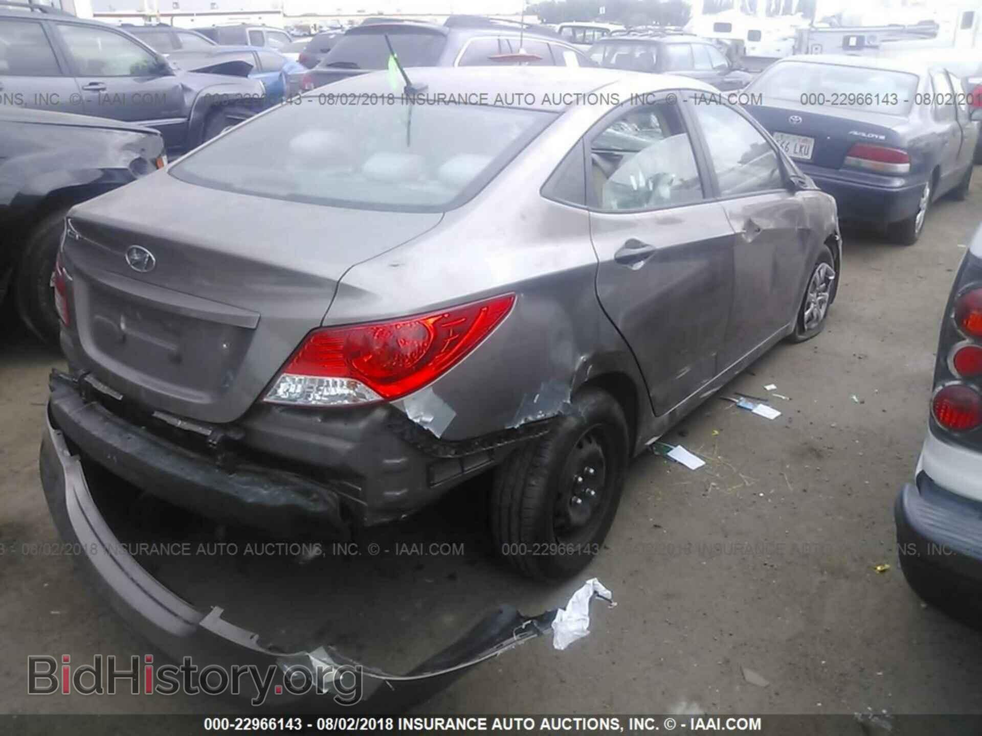 2012 Hyundai Accent - VIN: KMHCT4AE2CU081792 - Фото 4