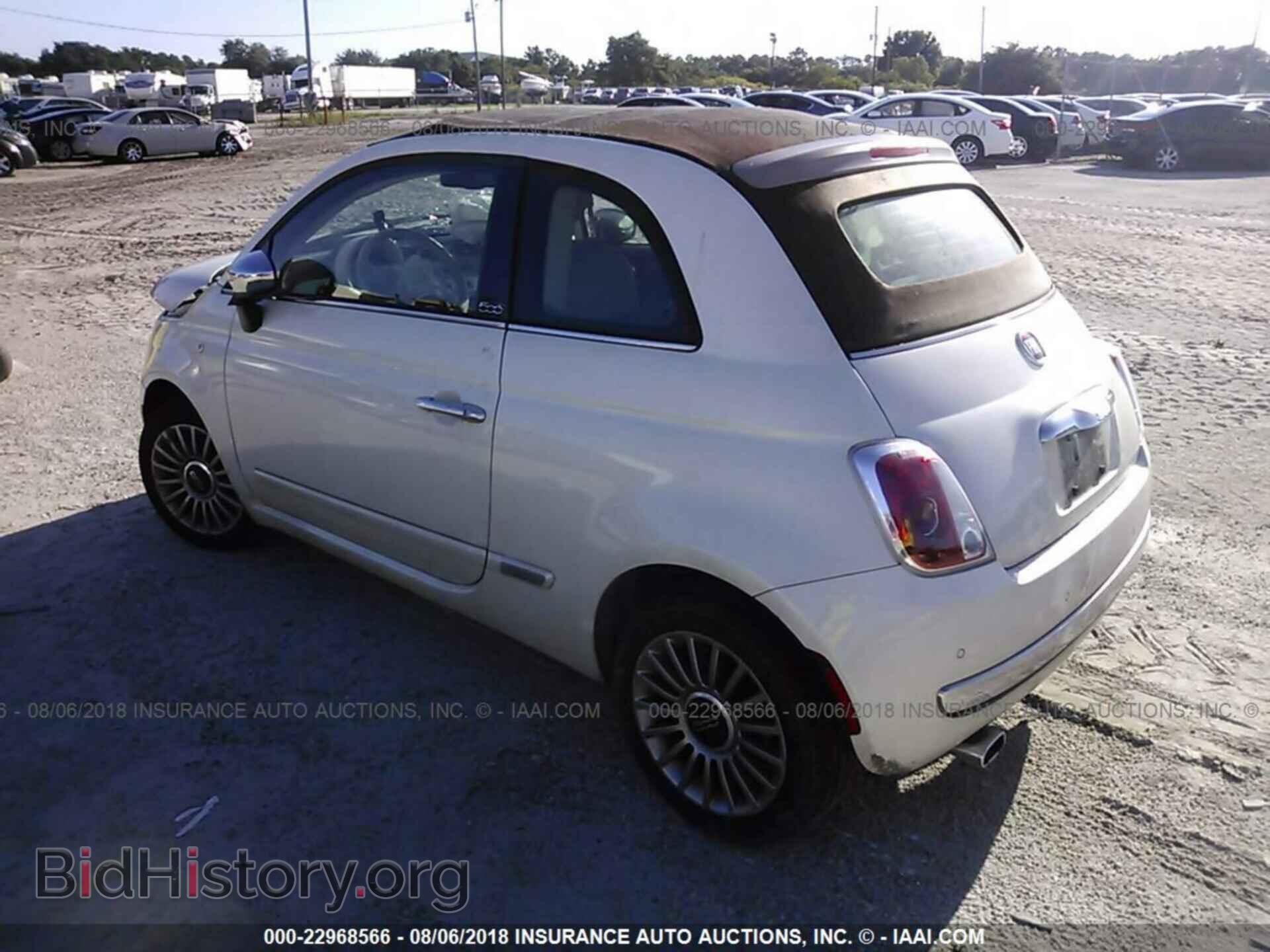 2012 Fiat 500 - VIN: 3C3CFFER1CT382962 - Фото 3