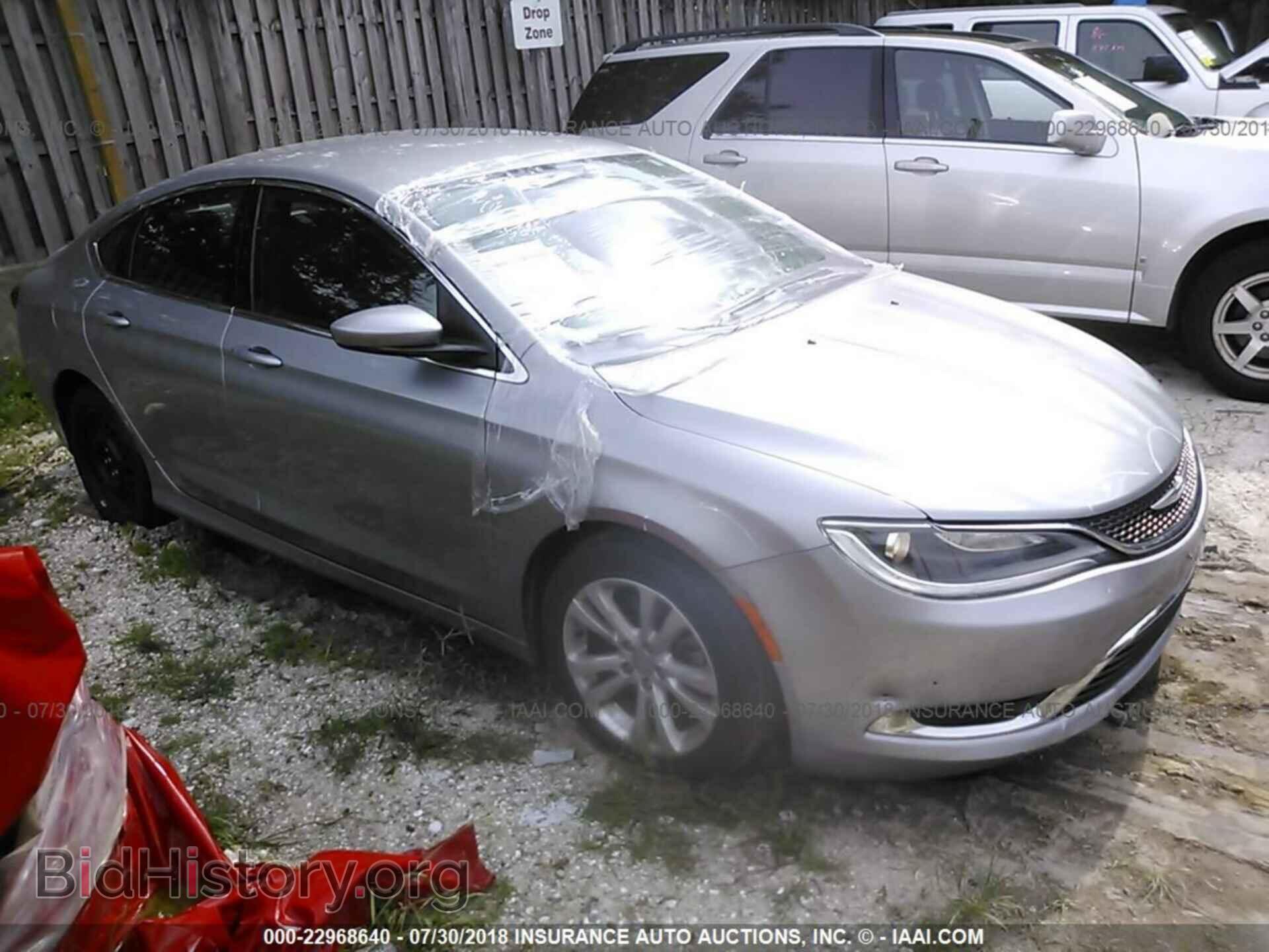 Photo 1C3CCCAB3FN596386 - Chrysler 200 2015