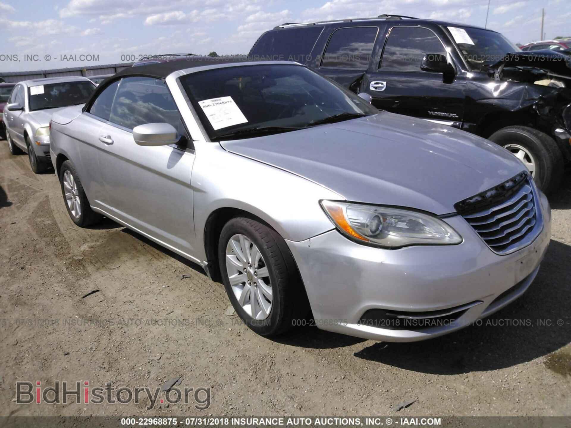 Photo 1C3BCBEB2CN218376 - CHRYSLER 200 2012